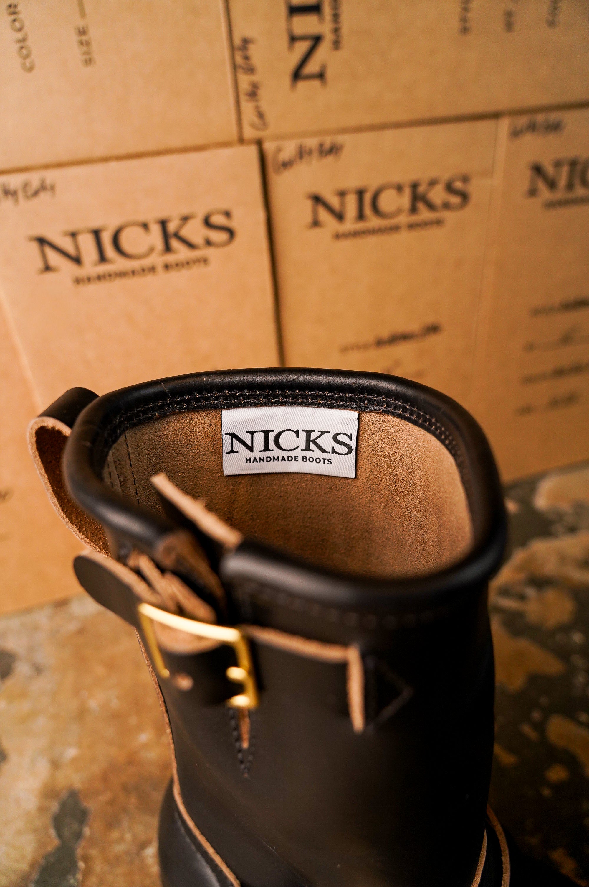 Nicks Brakeman Boot - Black CXL