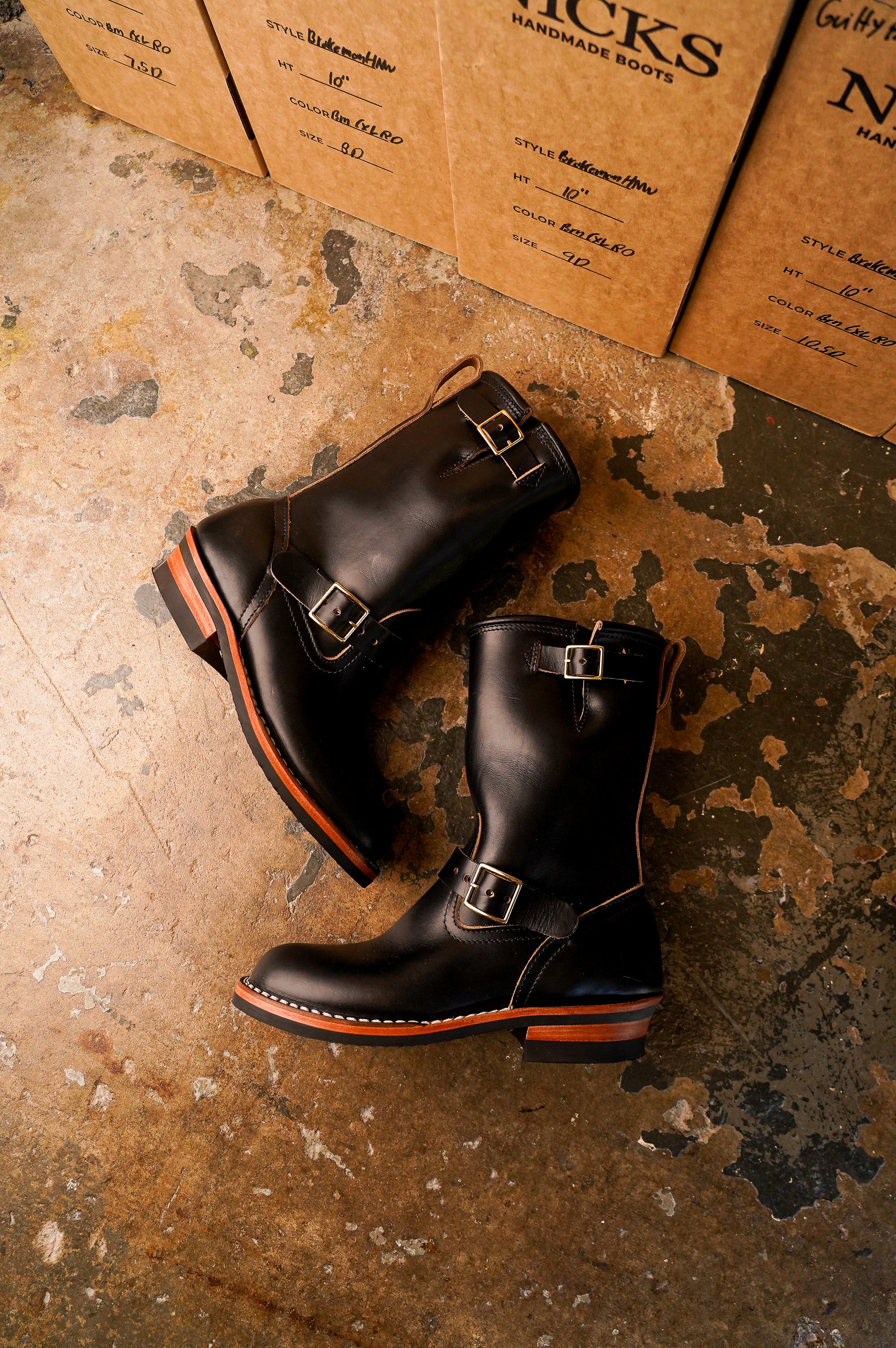 Nicks Brakeman Boot - Black CXL