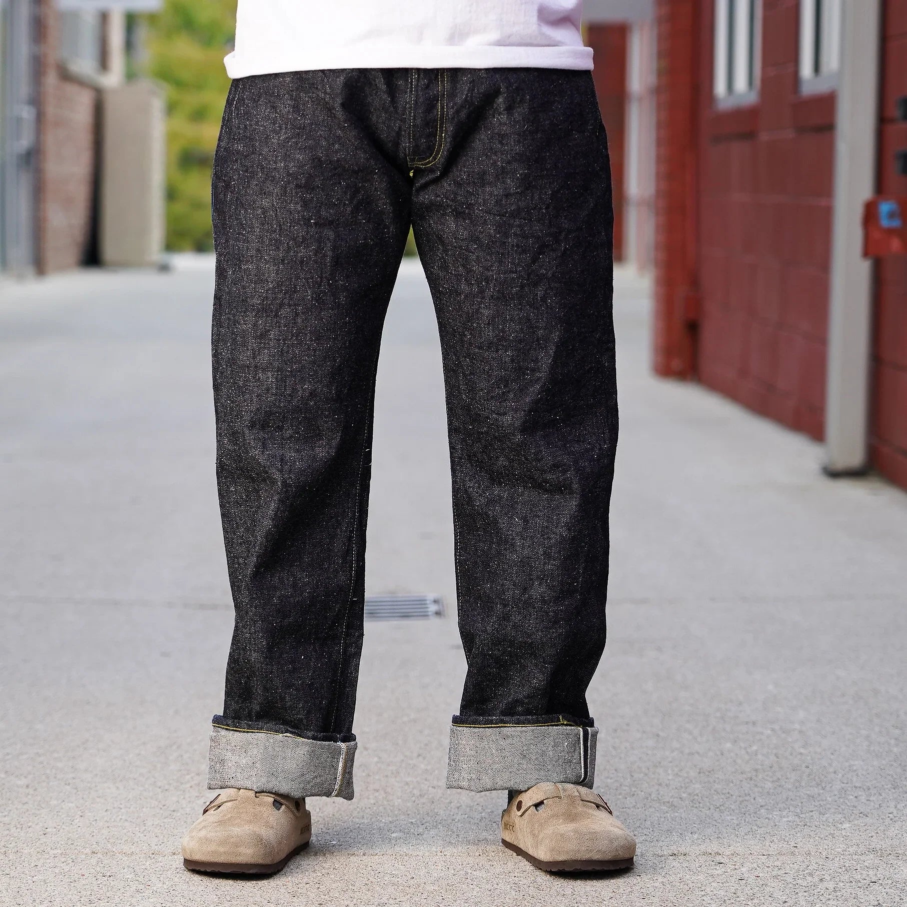 ミュージシャン s Samurai S2000HX 15oz GL3 Relaxed Straight Jeans - One Washed