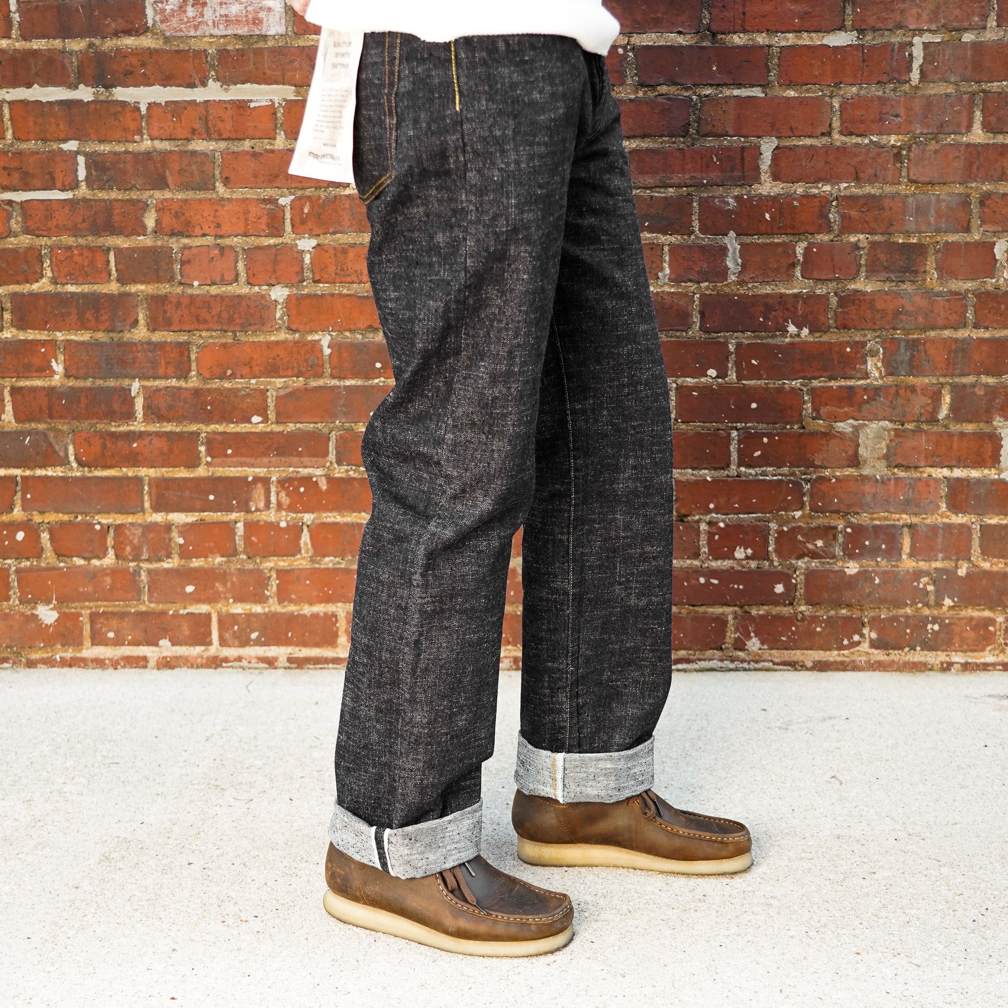 Studio D'Artisan SD-1001 GL3 Straight Fit Indigo Selvedge Denim - One Washed