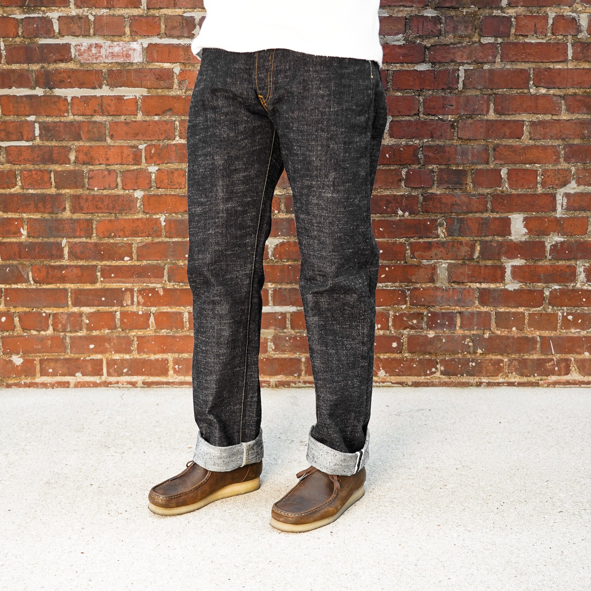 Studio D'Artisan SD-1001 GL3 Straight Fit Indigo Selvedge Denim - One Washed