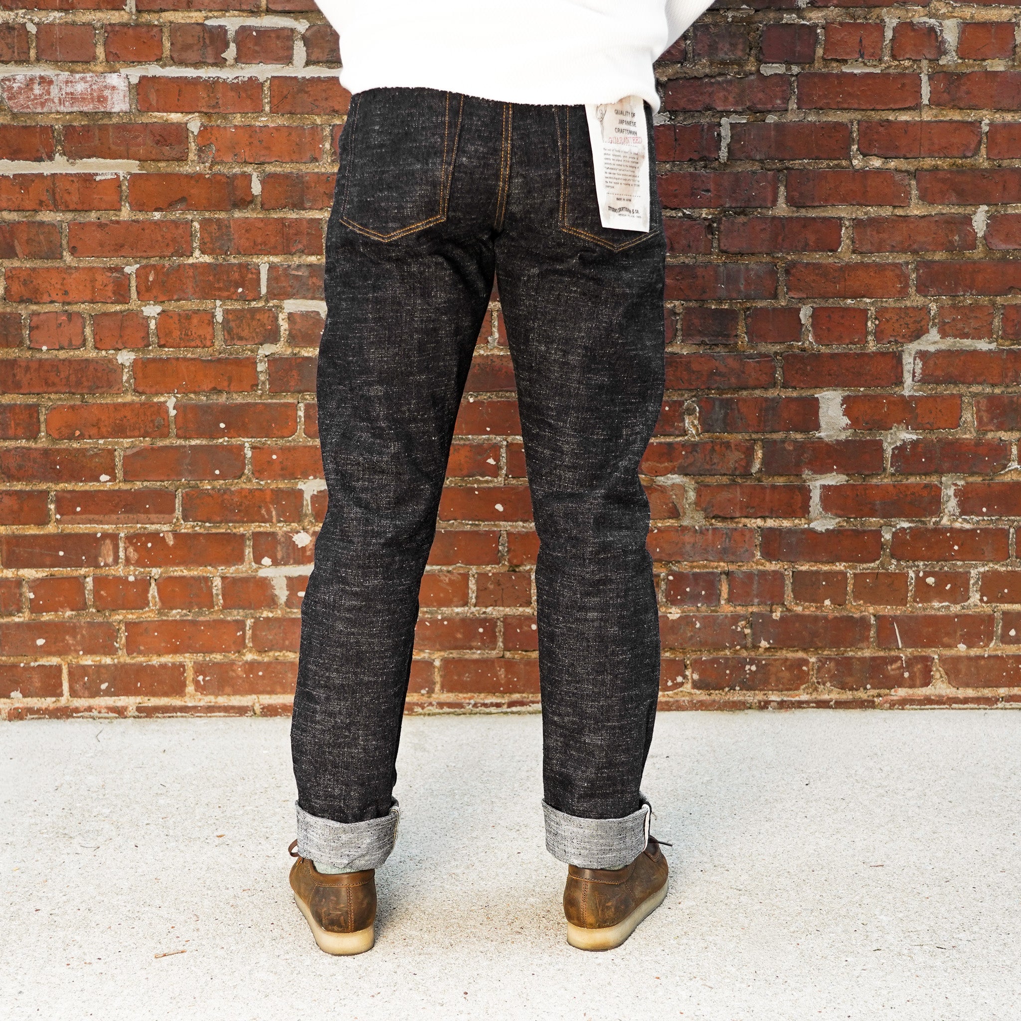 Studio D'Artisan SD-1008 GL3 Relaxed Tapered Fit Indigo Selvedge Denim - One Washed