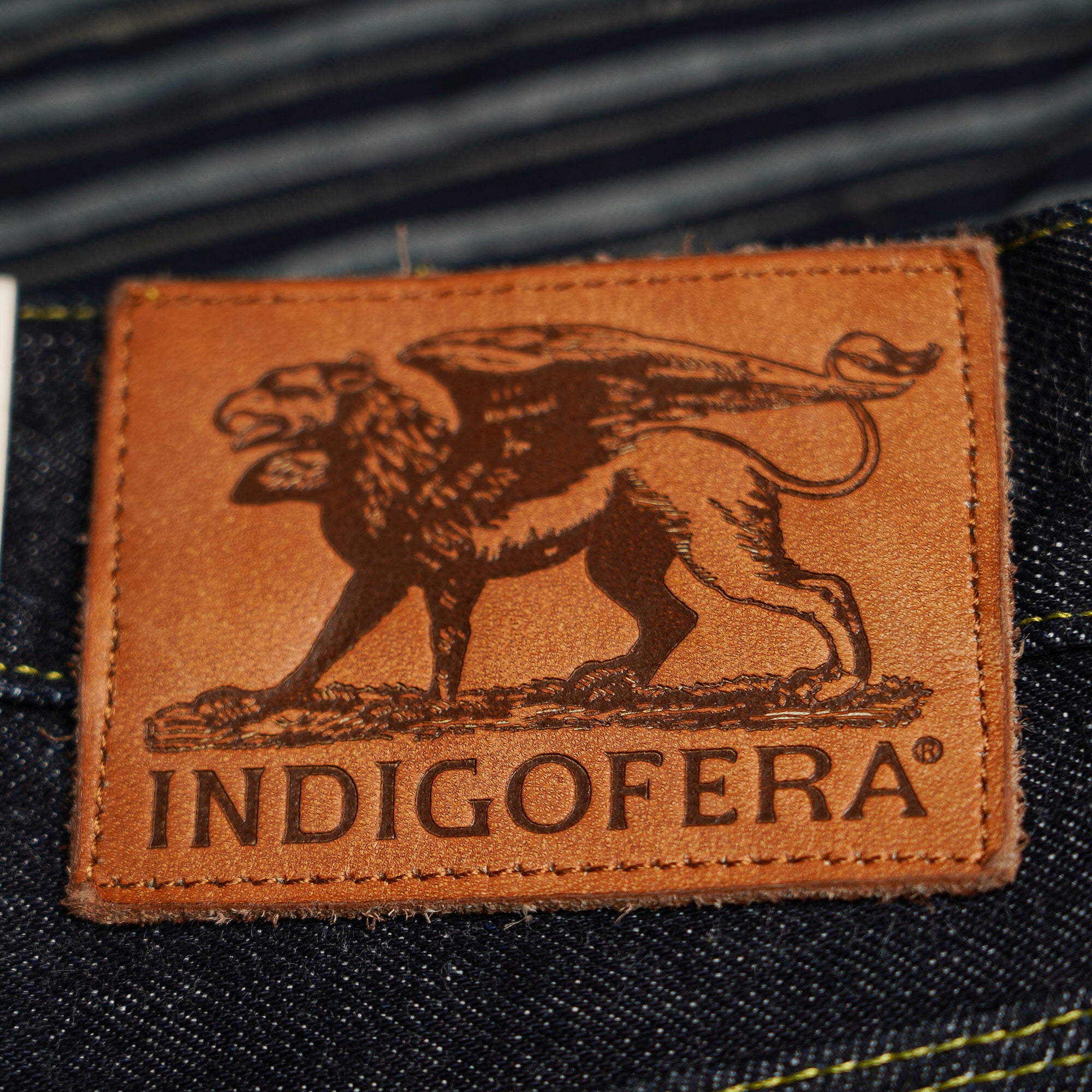 Indigofera Duke Wide Fit - 14.5oz Overseas Rinsed Denim