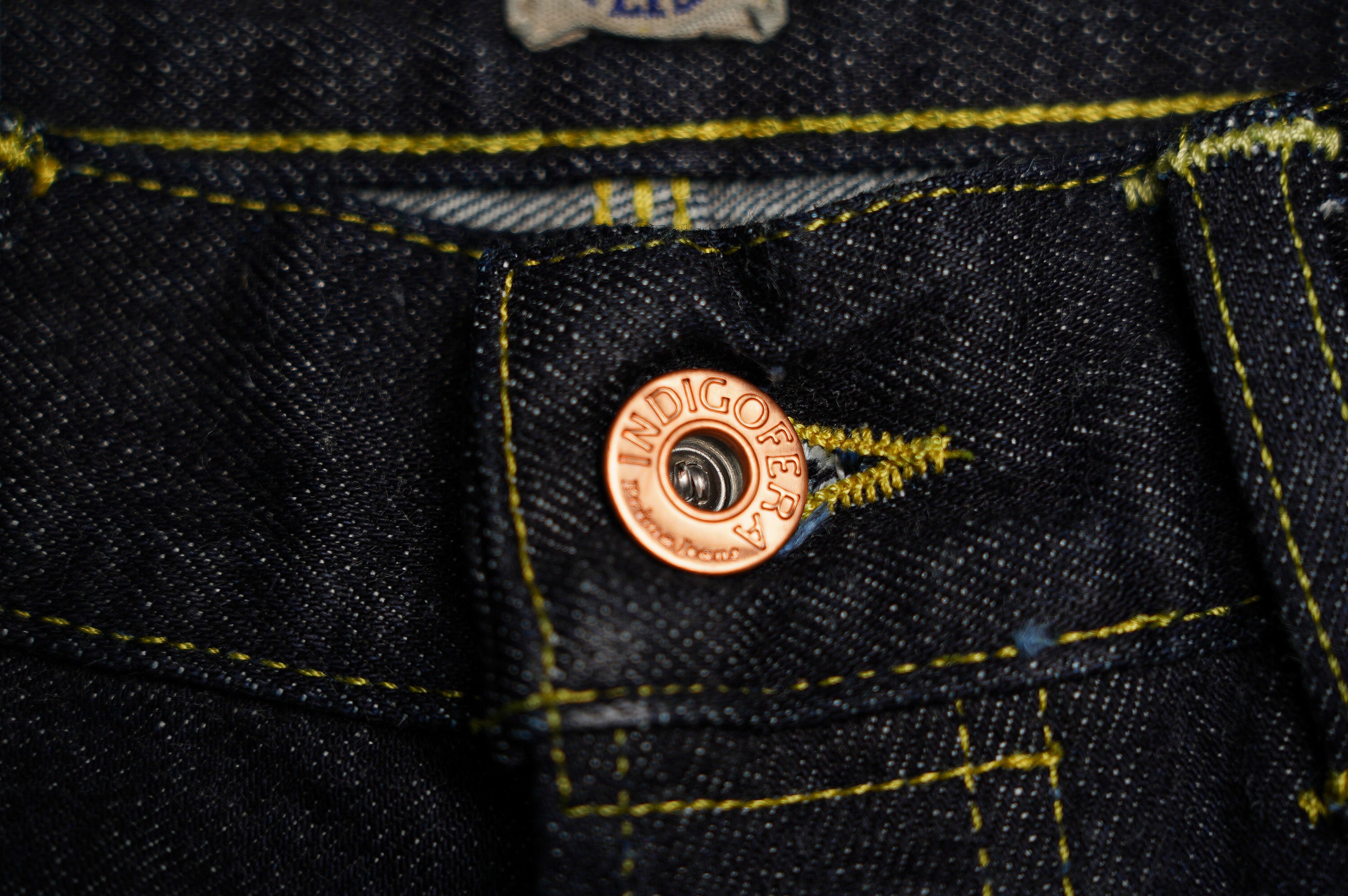 Indigofera Duke Wide Fit - 14.5oz Overseas Rinsed Denim