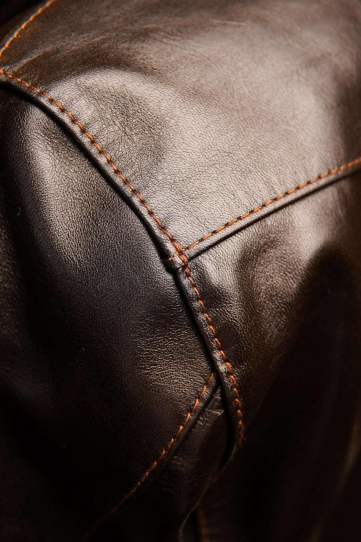 The Flat Head FN-LJ-HS005 Single Rider's Horsehide Jacket - Seal Brown