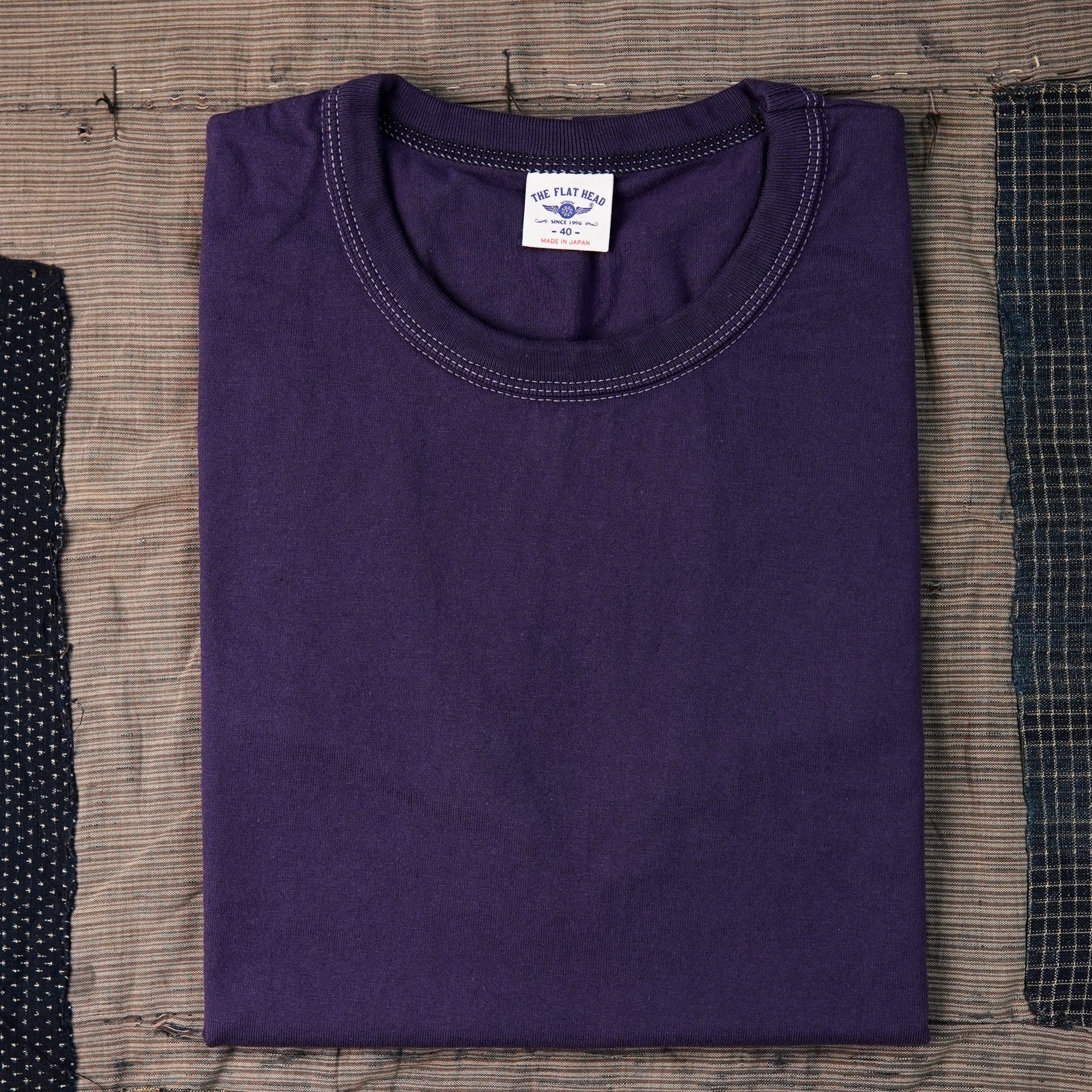 The Flat Head FN-THC-101 9oz Heavyweight Tee - Natsukon