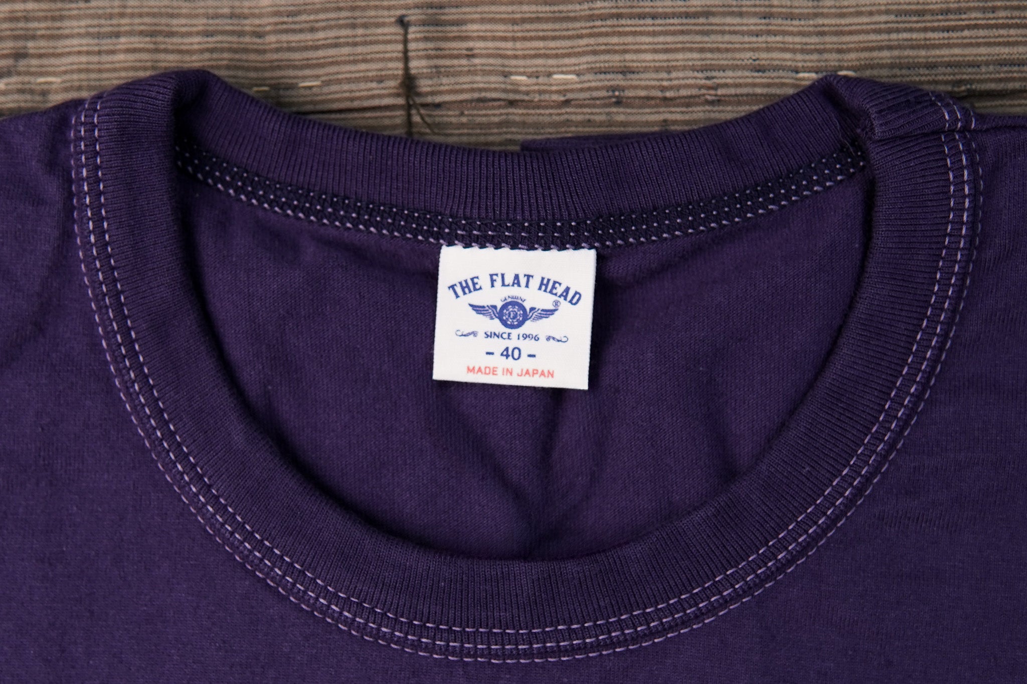 The Flat Head FN-THC-101 9oz Heavyweight Tee - Natsukon