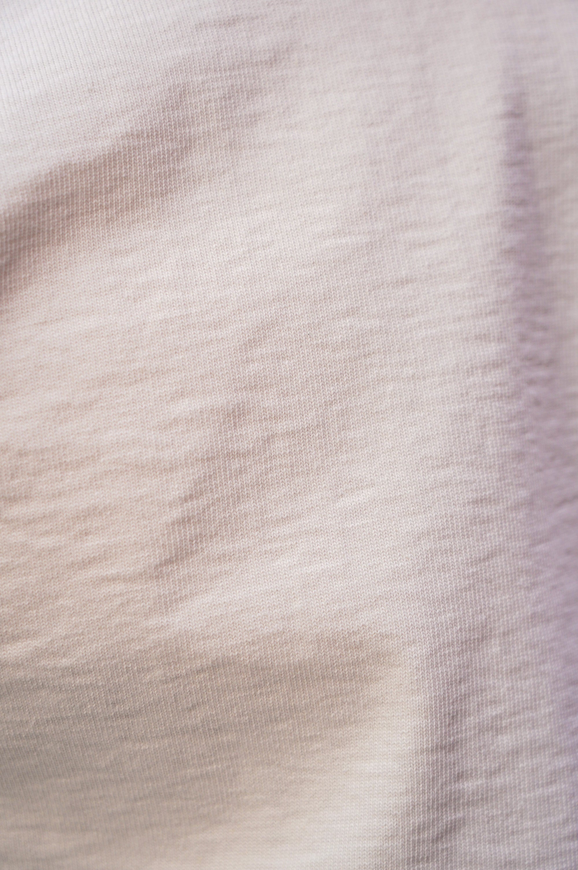 The Flat Head FN-HTKL-001 20oz Heavy Loopwheeled Longsleeve Tee - White
