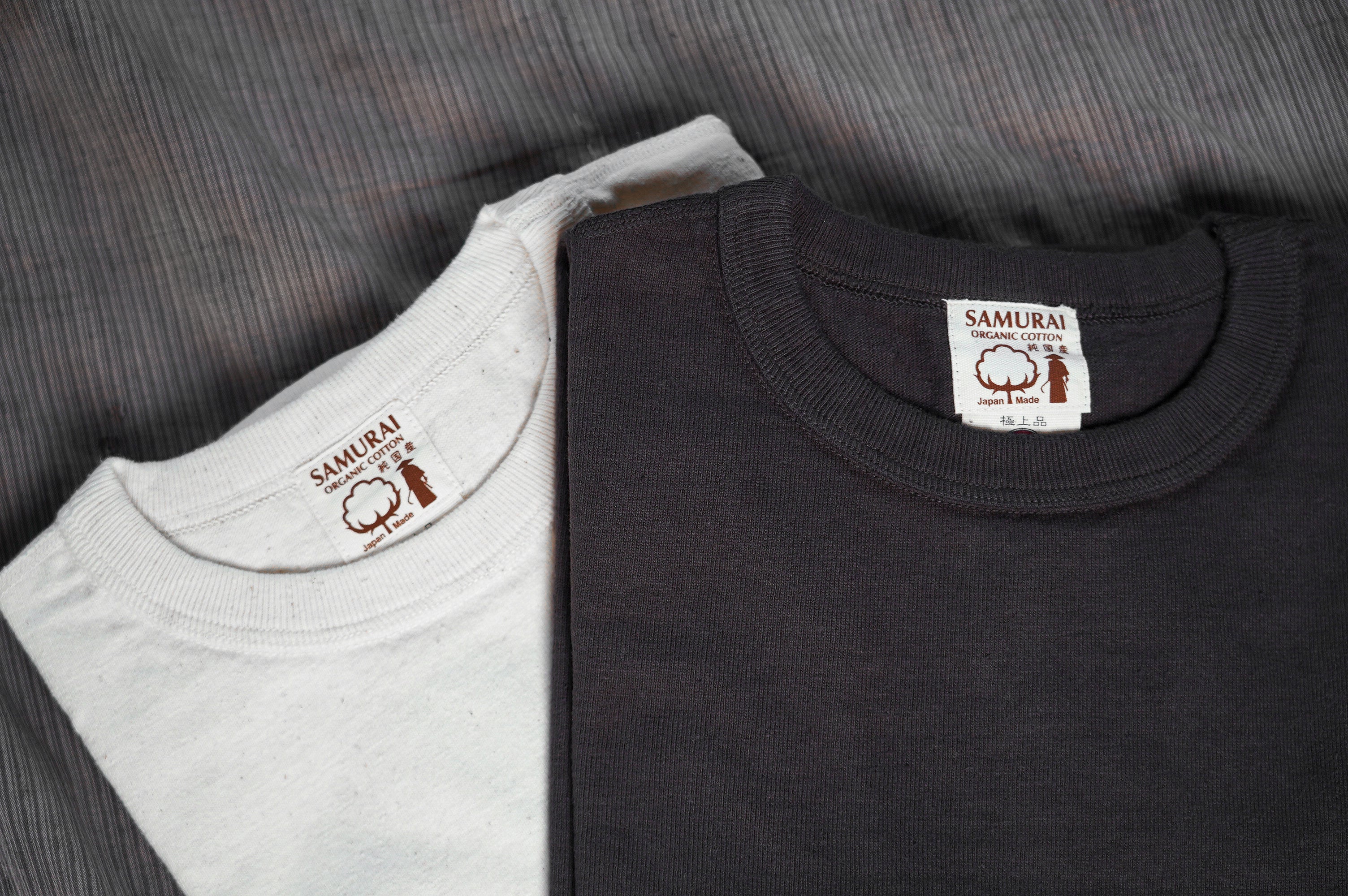 Samurai SJST-SC01 Japanese Cotton Crew Neck T-Shirt - Kuromame