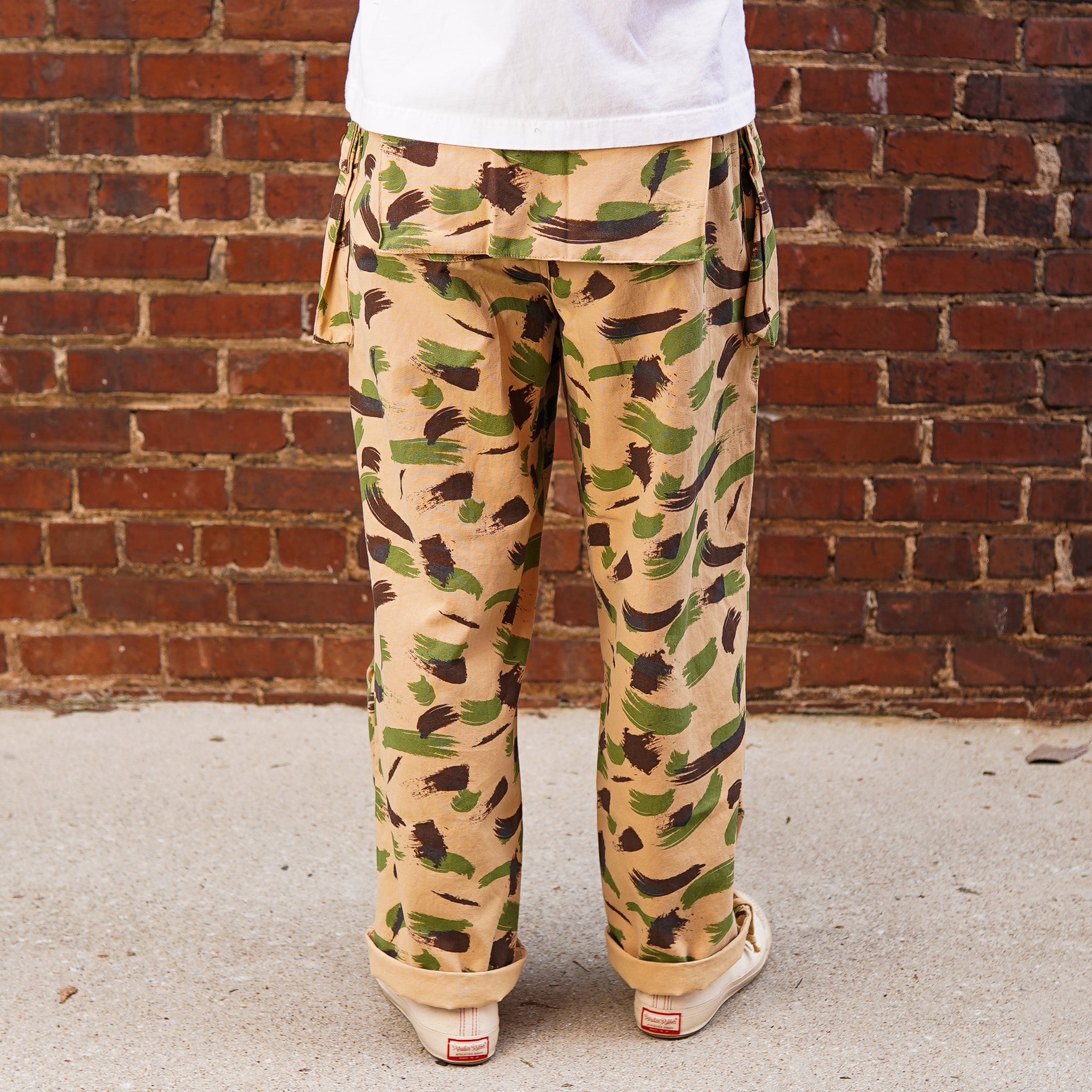 Brain Dead Canvas Overpant - Brushstroke Camo