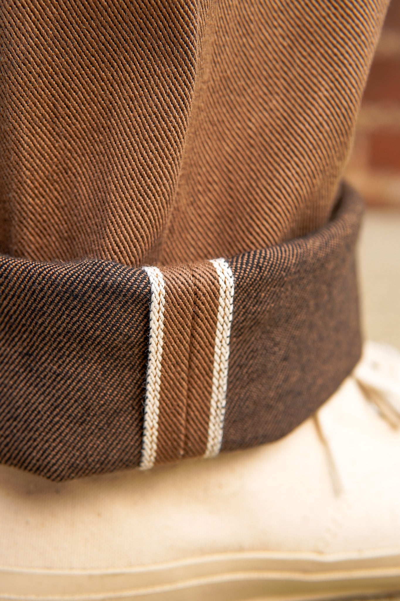 Freenote Cloth Belford Straight Cut - 15oz Light Brown Denim