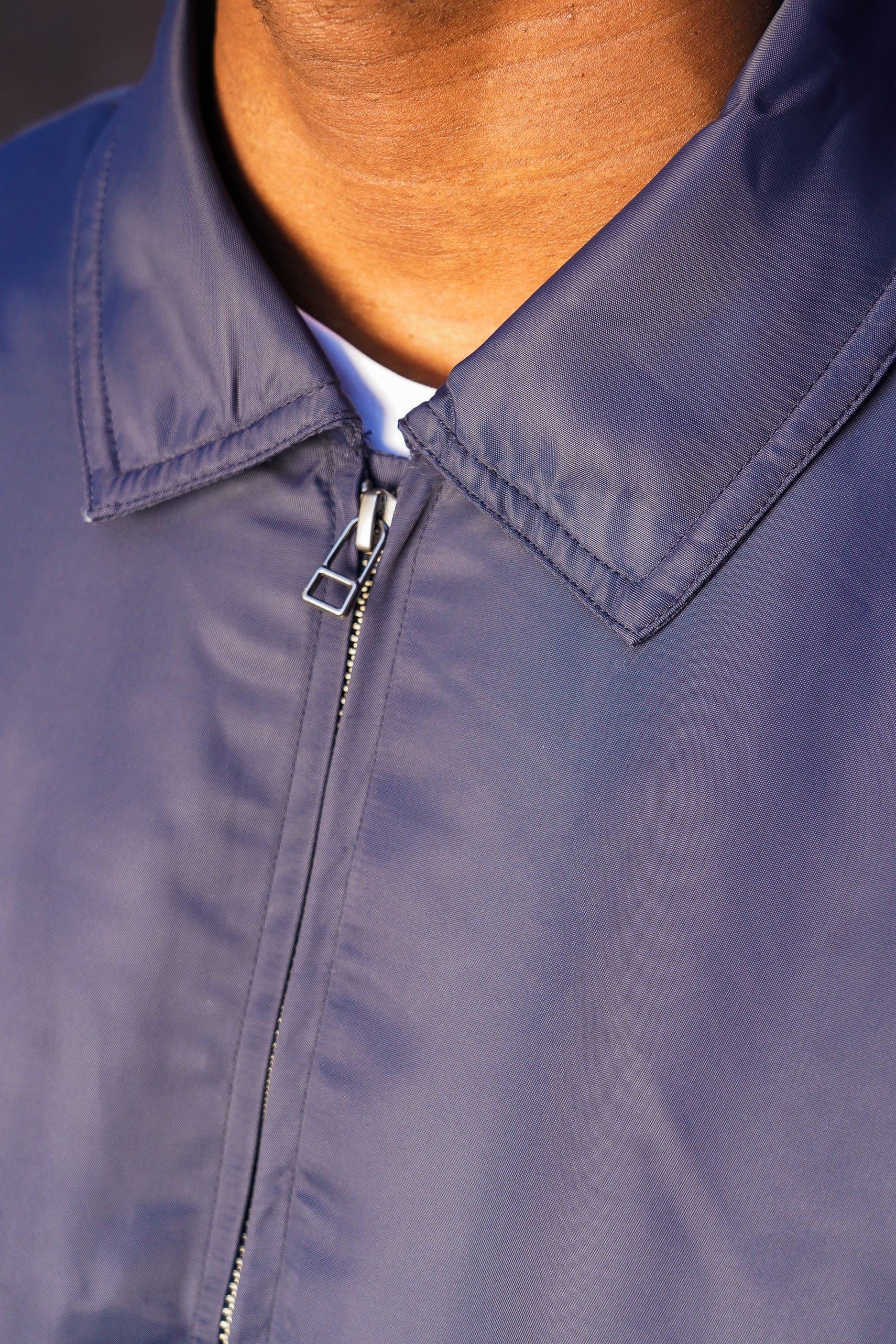 3sixteen CWU Flight Jacket - Blue Aviator Satin