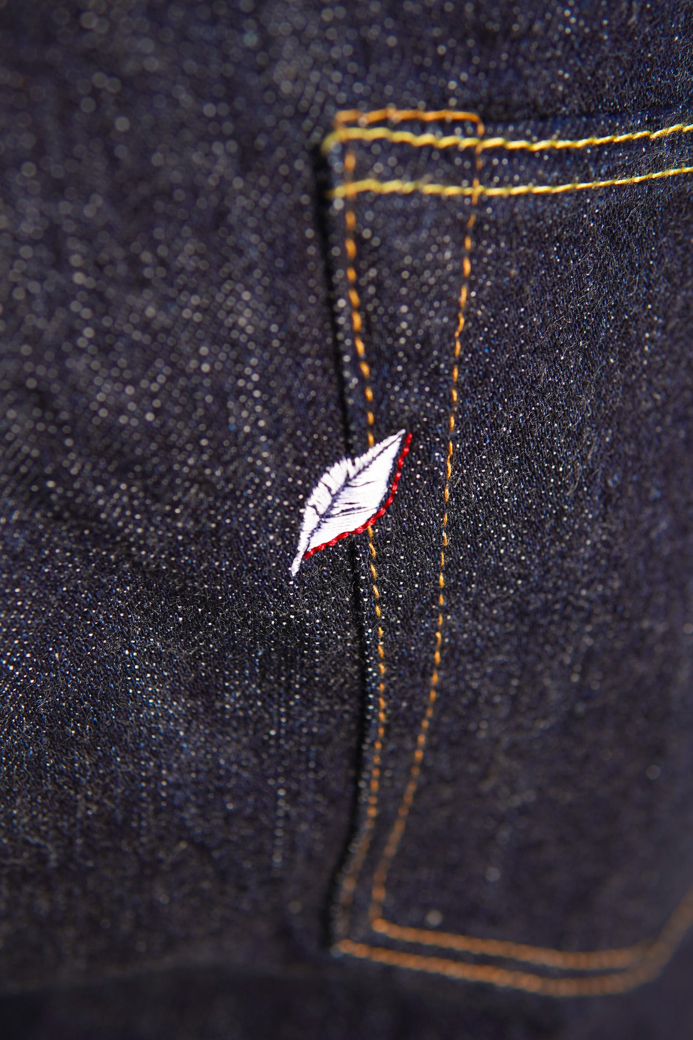 Pure Blue Japan XX-002 14oz Selvedge Denim Piped Straight - One Washed