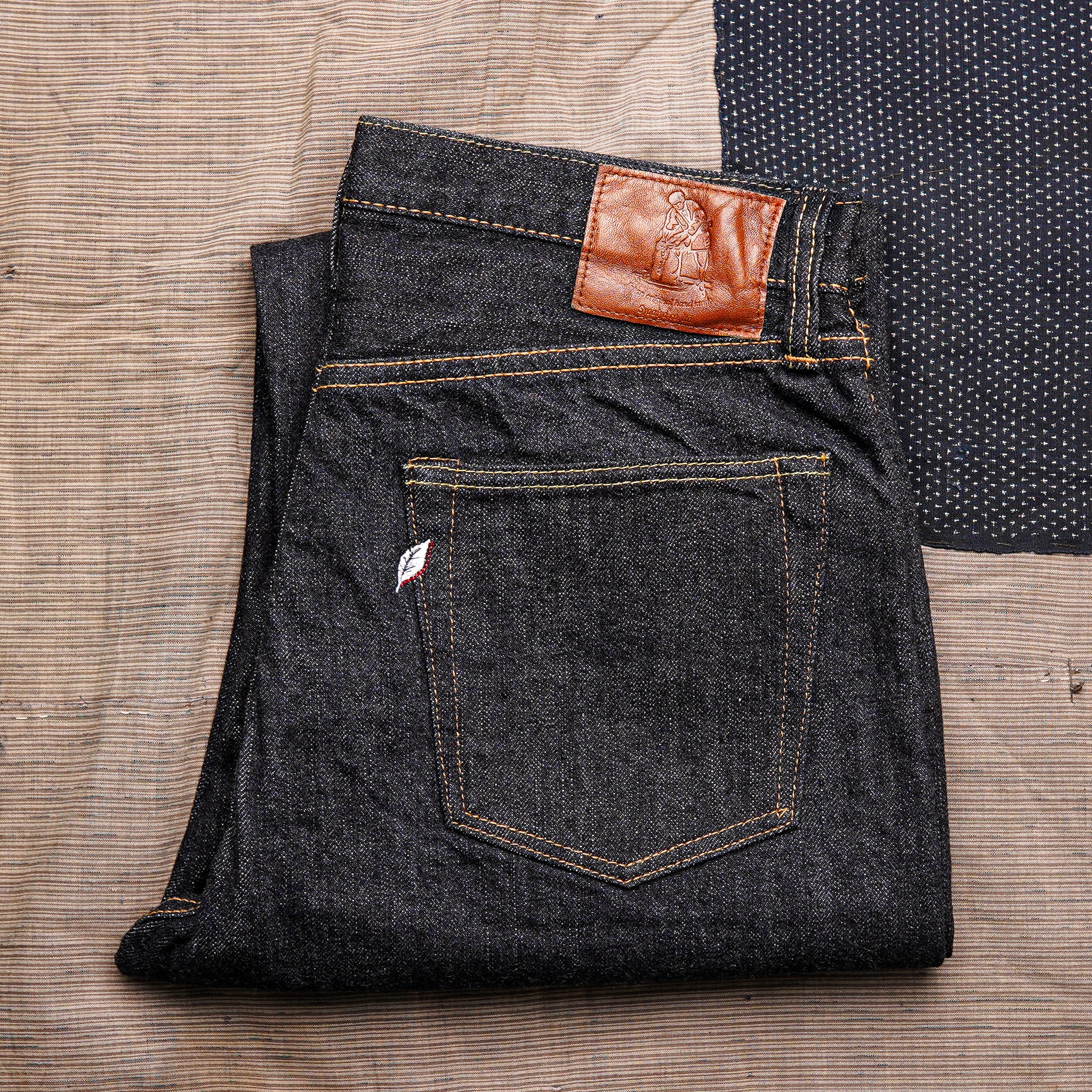 Pure Blue Japan XX-002 14oz Selvedge Denim Piped Straight - One