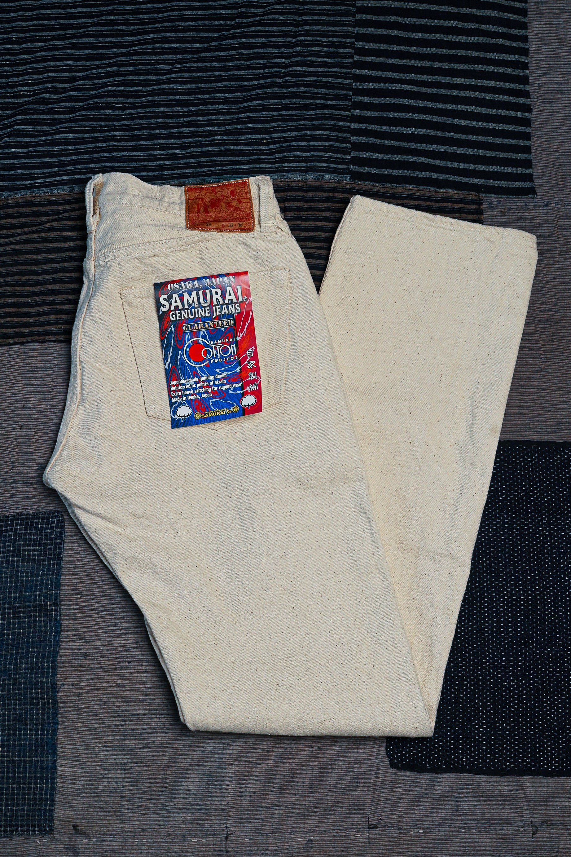 Samurai S510SC-KI 18oz Cotton Kinari Regular Straight- Ecru