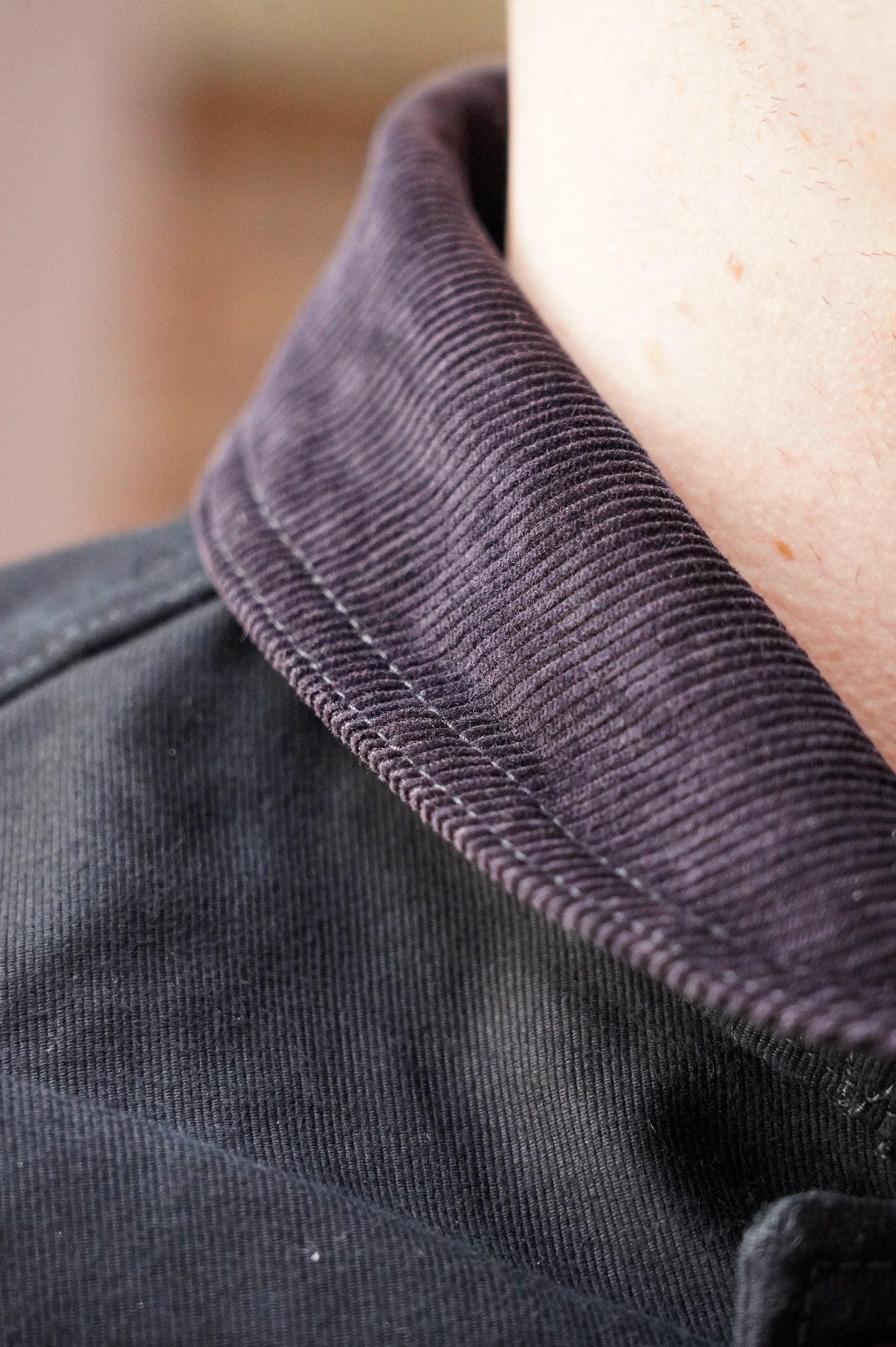 Iron Heart IHM-48-BLK 12oz Whipcord Lightweight N1 Deck Jacket - Black