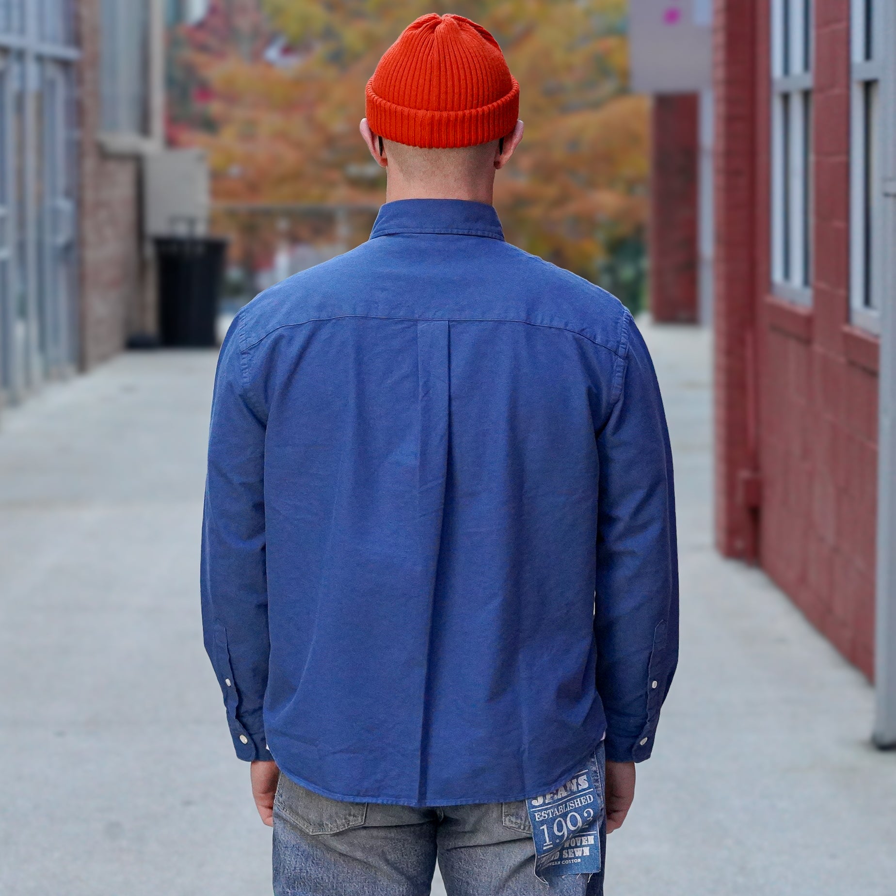 3sixteen Big Oxford - Azure