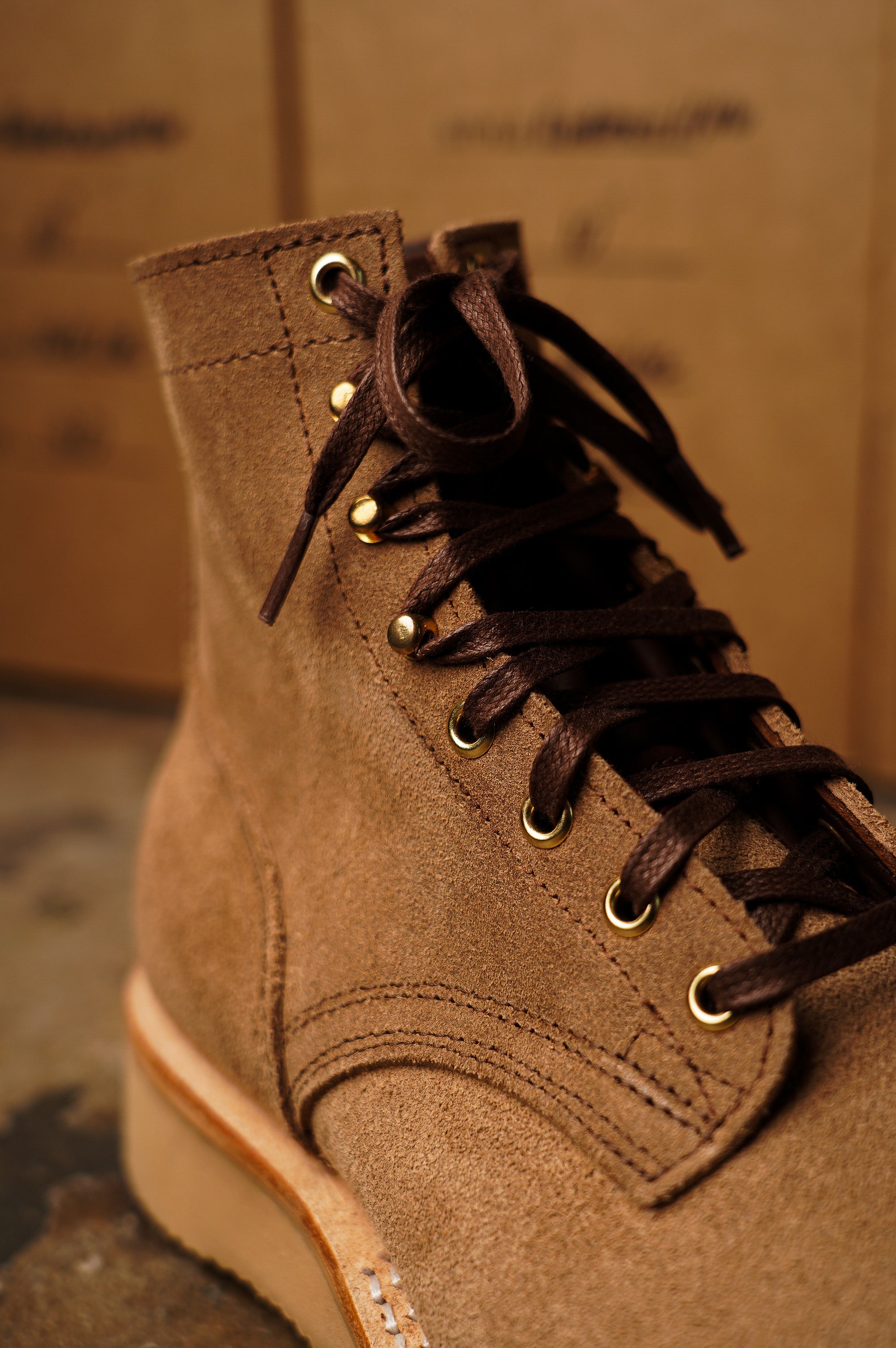 Nicks x GP Terminus Boot - Brown CXL Roughout – Guilty Party