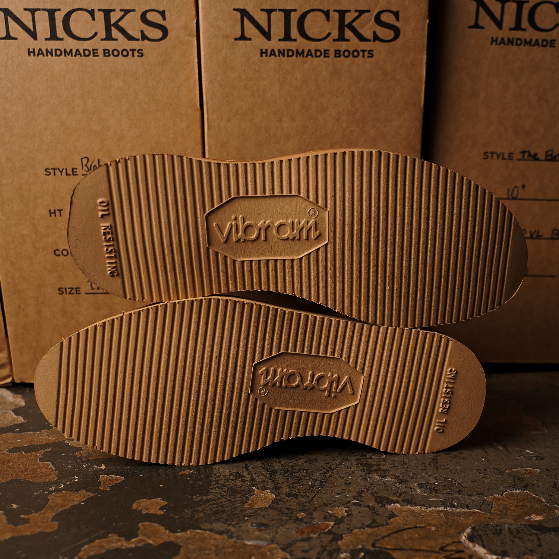 Nicks x GP Terminus Boot - Brown CXL Roughout – Guilty Party