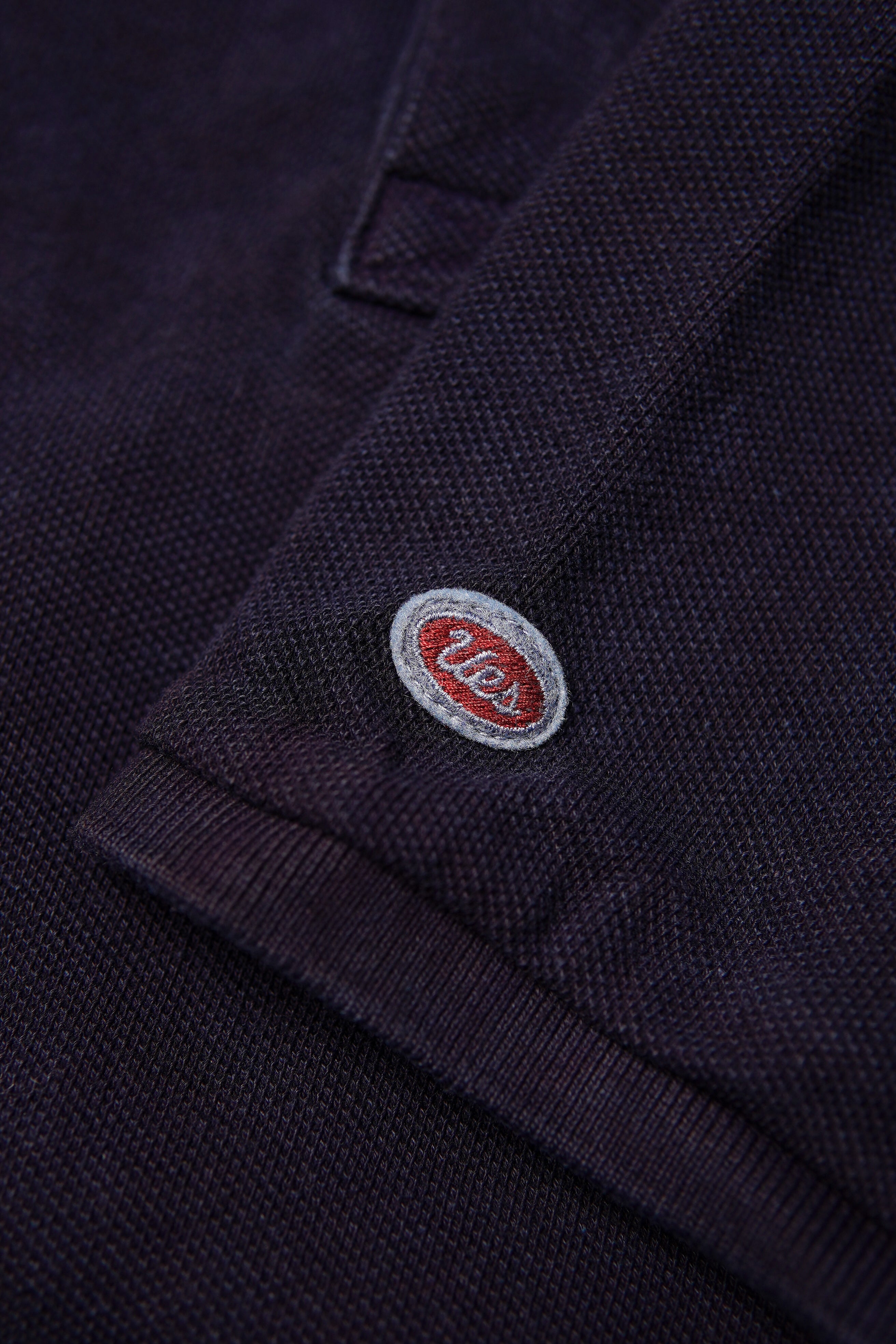 UES 67LW-I Rahben Stitch Polo Shirt - Indigo
