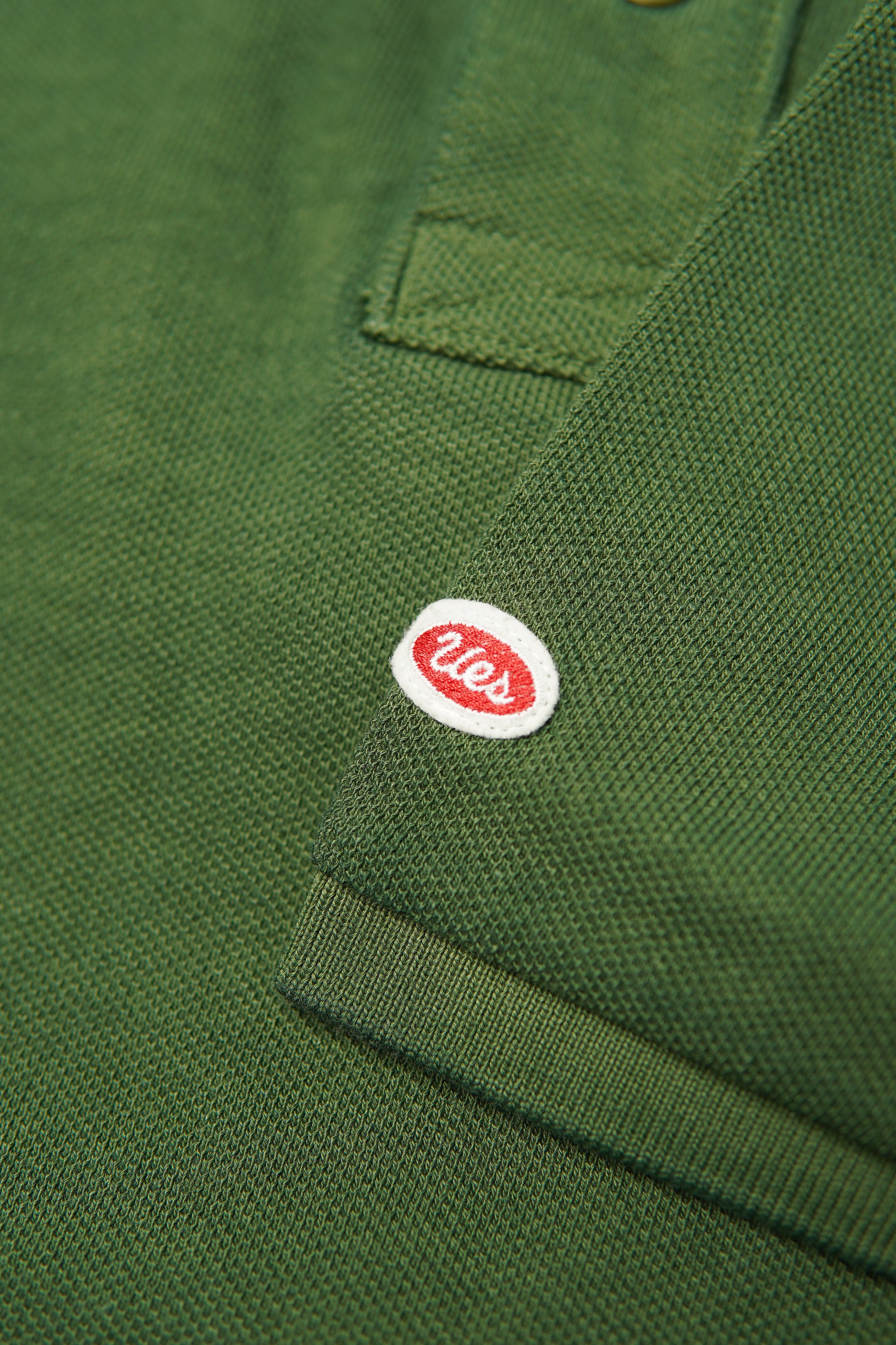 UES 67LW Rahben Stitch Polo Shirt - Green