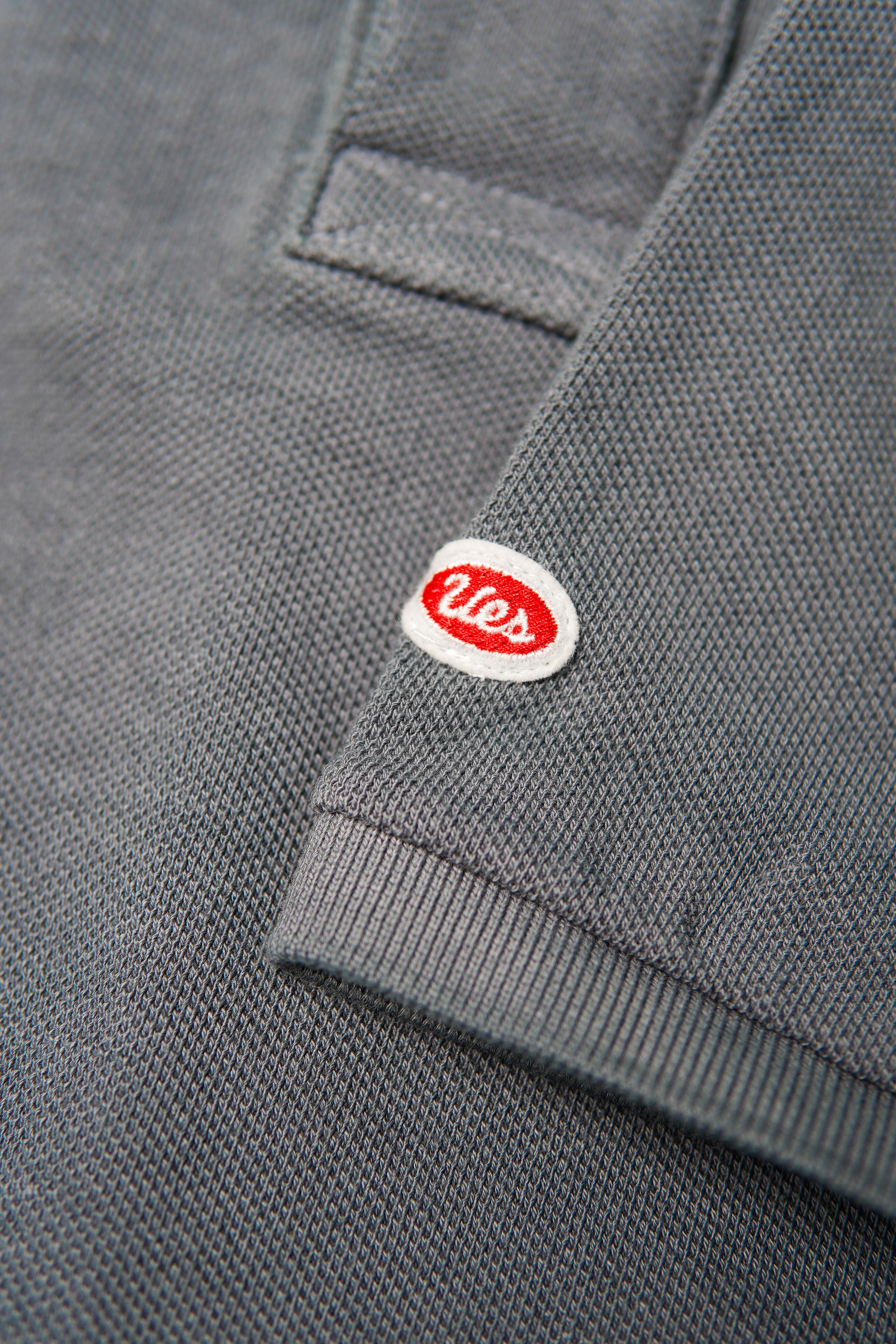 UES 67LW Rahben Stitch Polo Shirt - Gray