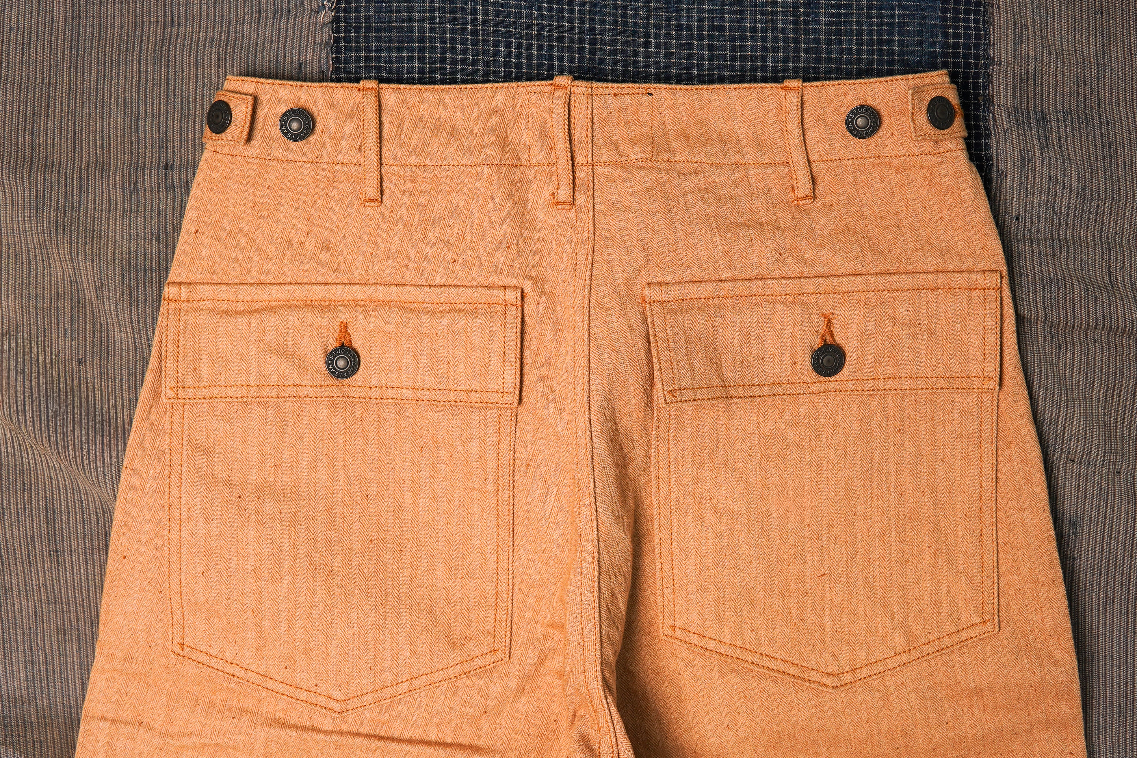 Studio D'Artisan 1917 Fox Cotton Baker Pants