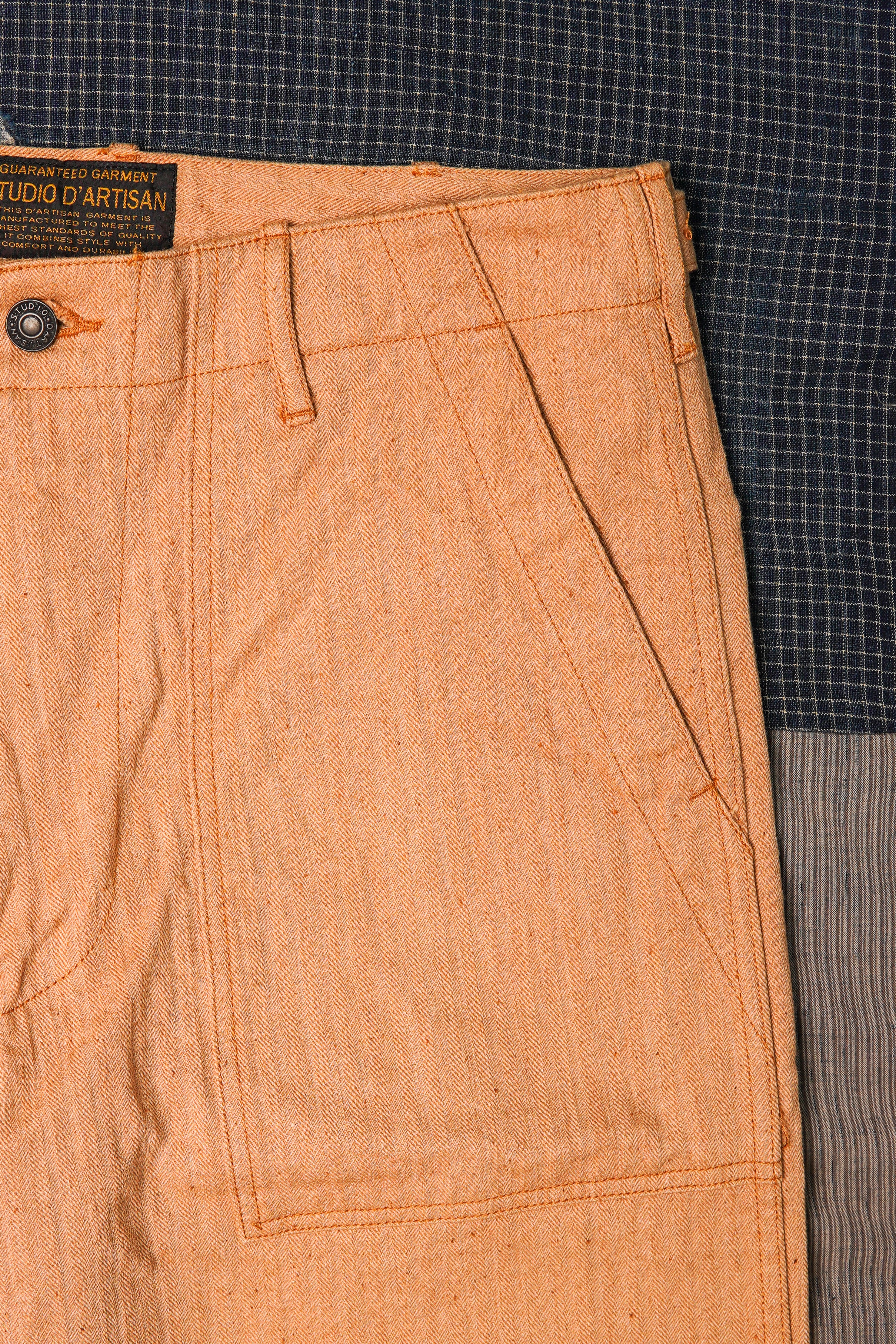 Studio D'Artisan 1917 Fox Cotton Baker Pants