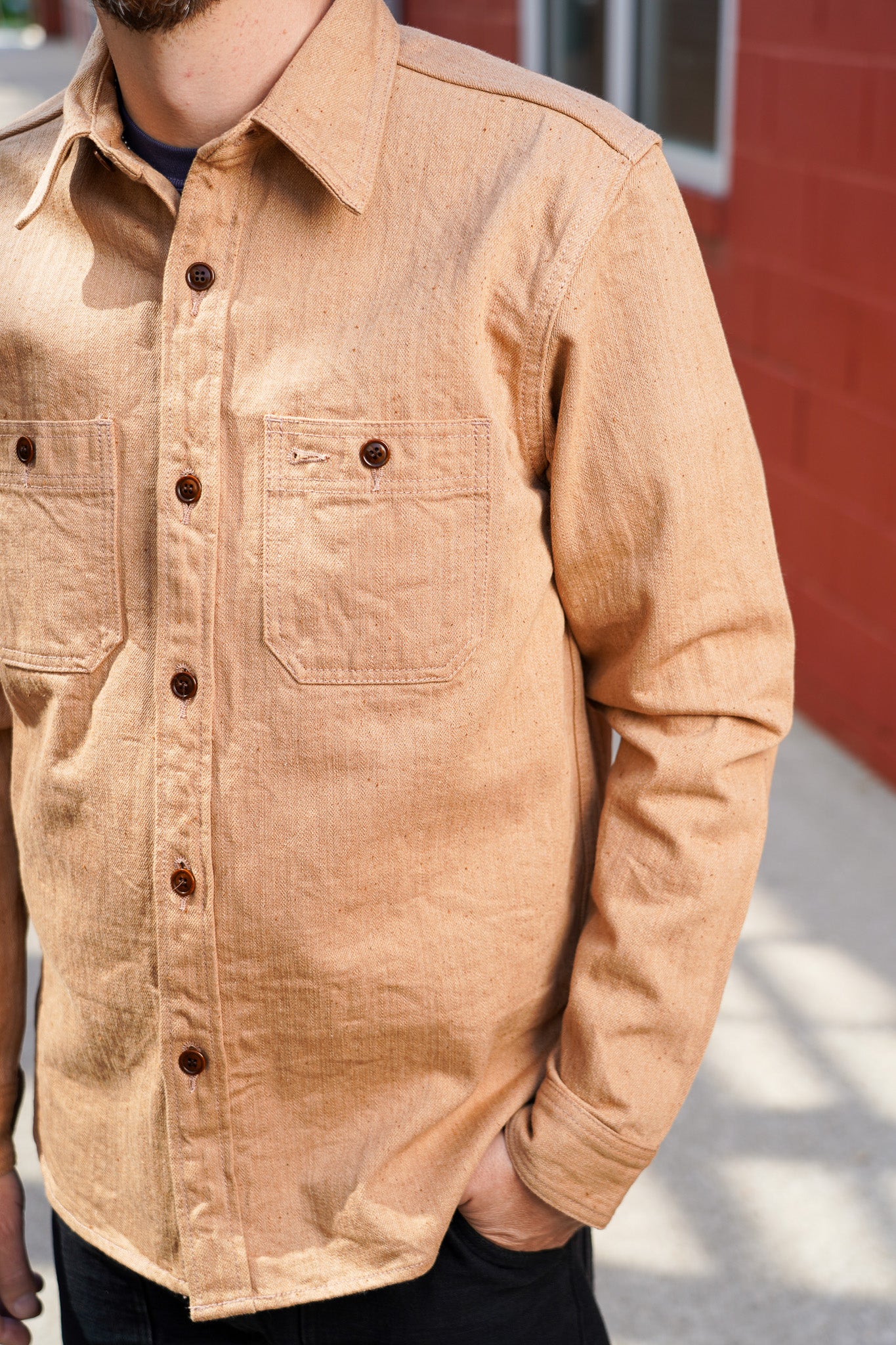 Studio D'Artisan 5740 Fox Cotton Work Shirt