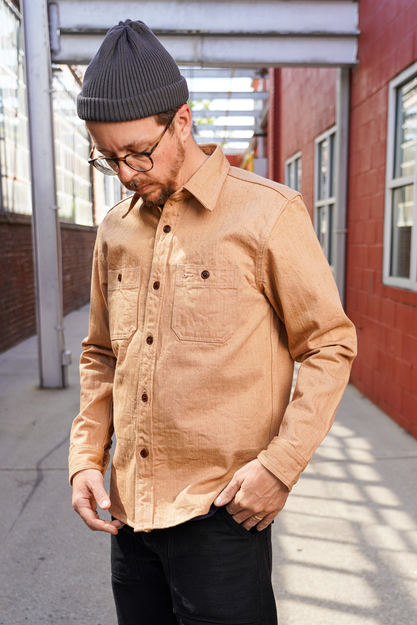 Studio D'Artisan 5740 Fox Cotton Work Shirt