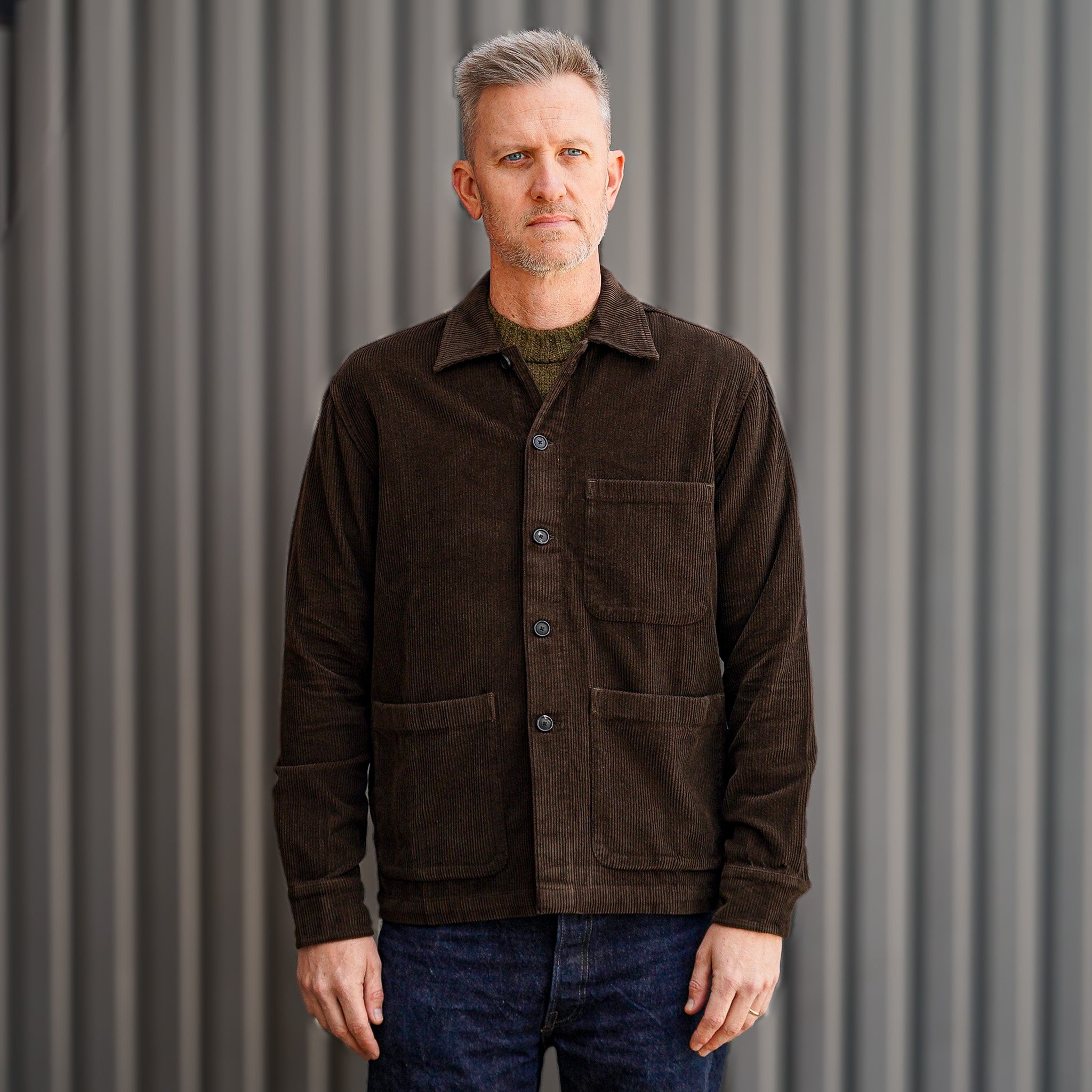 3sixteen Shop Jacket - Tobacco Corduroy