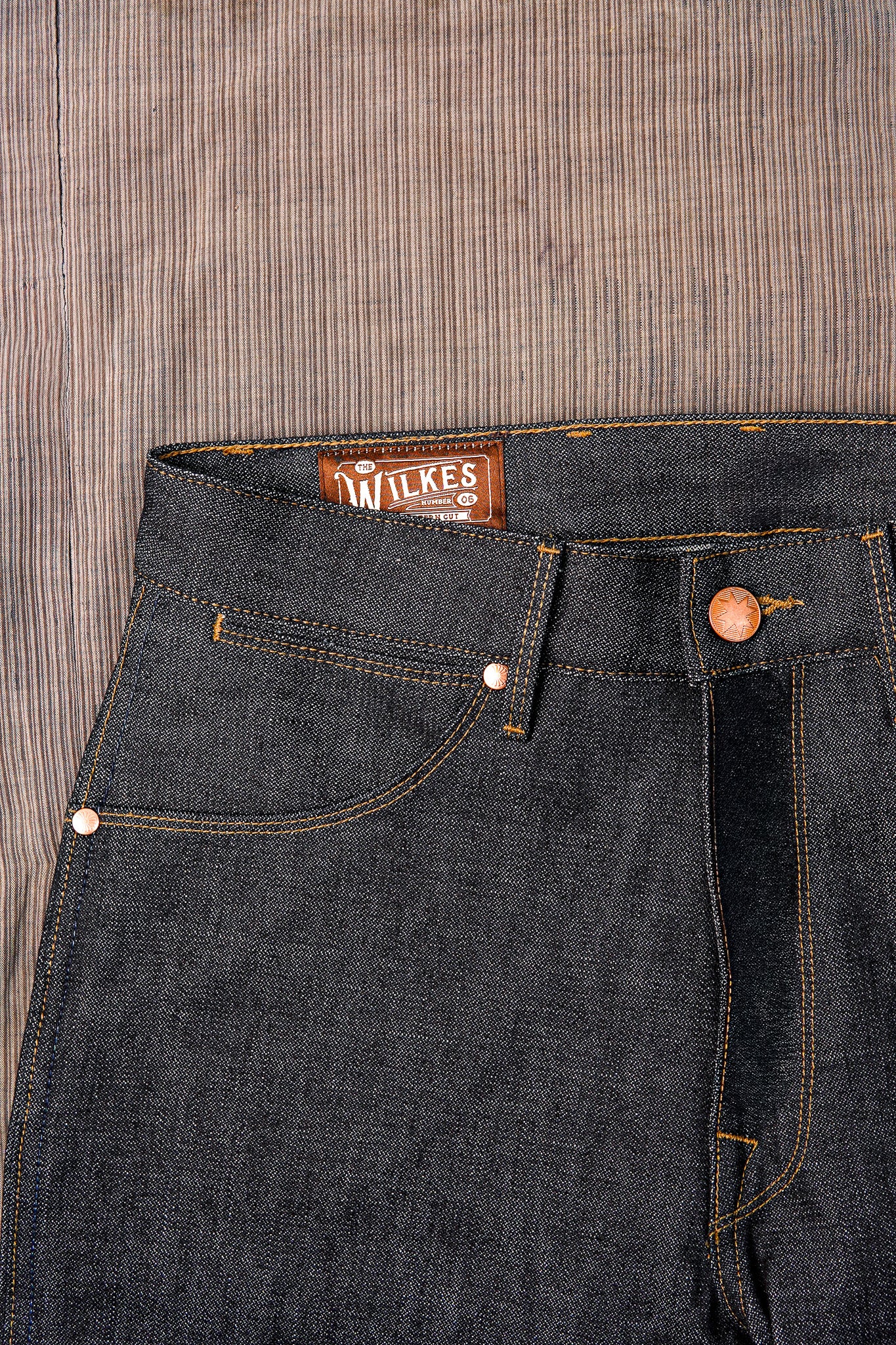 Freenote Cloth Wilkes Western Cut - 14.25oz Broken Twill