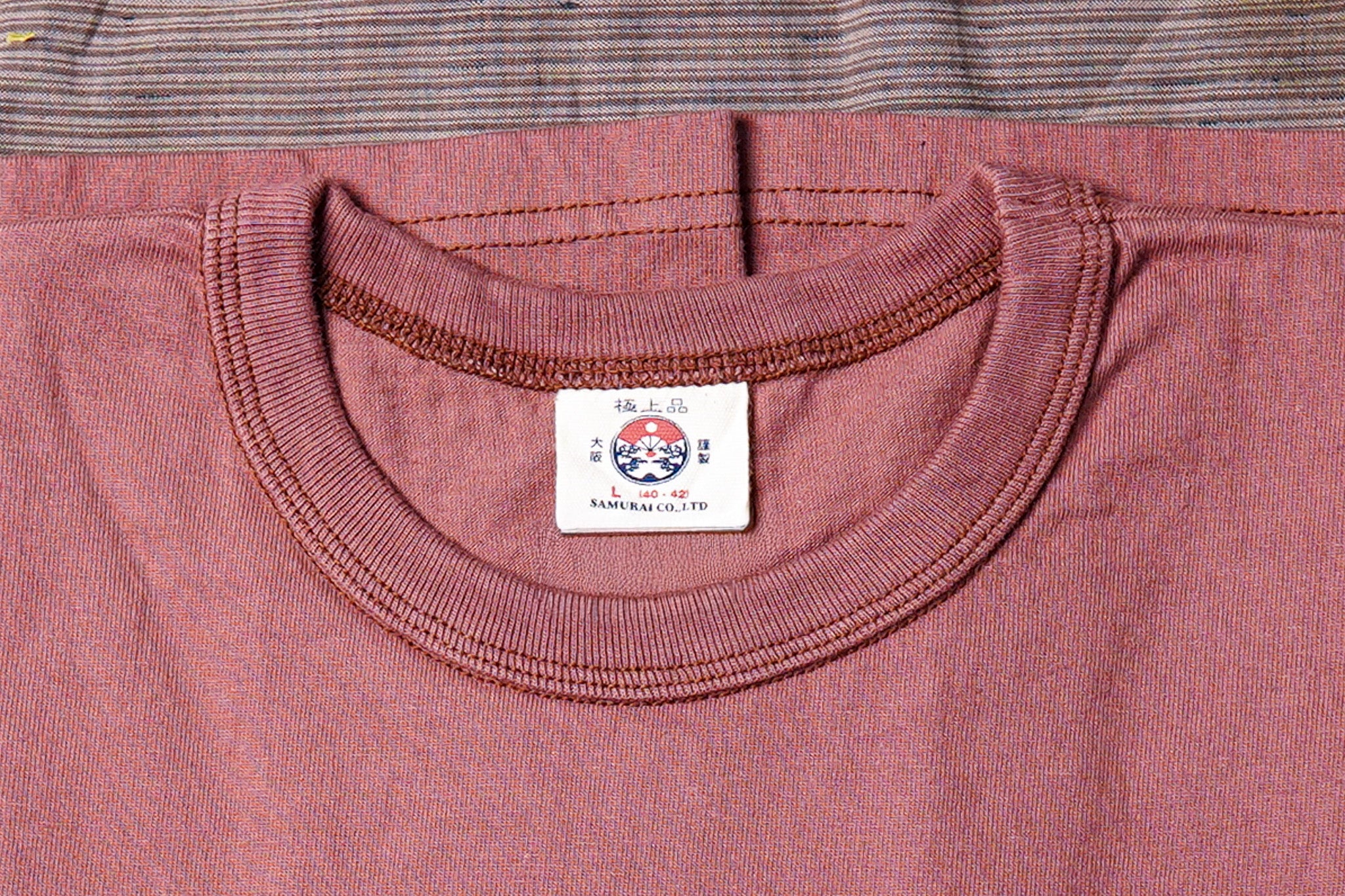 Samurai SJST-ML Heavy Weight Solid T-Shirt (Longer Length) - Ankoh Red