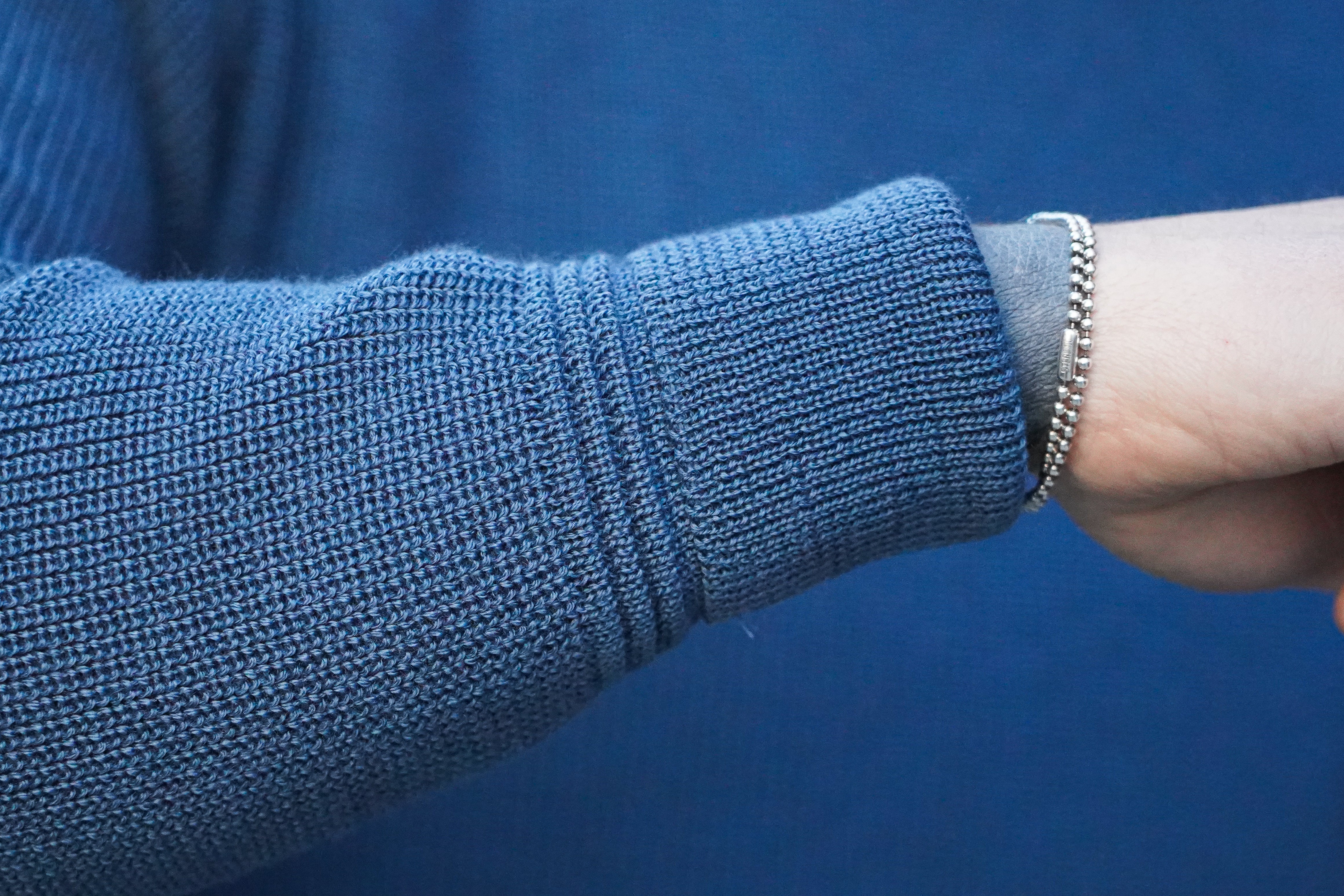 Heimat Textil Merino Rundhal Crewneck Sweater - Trail Blue