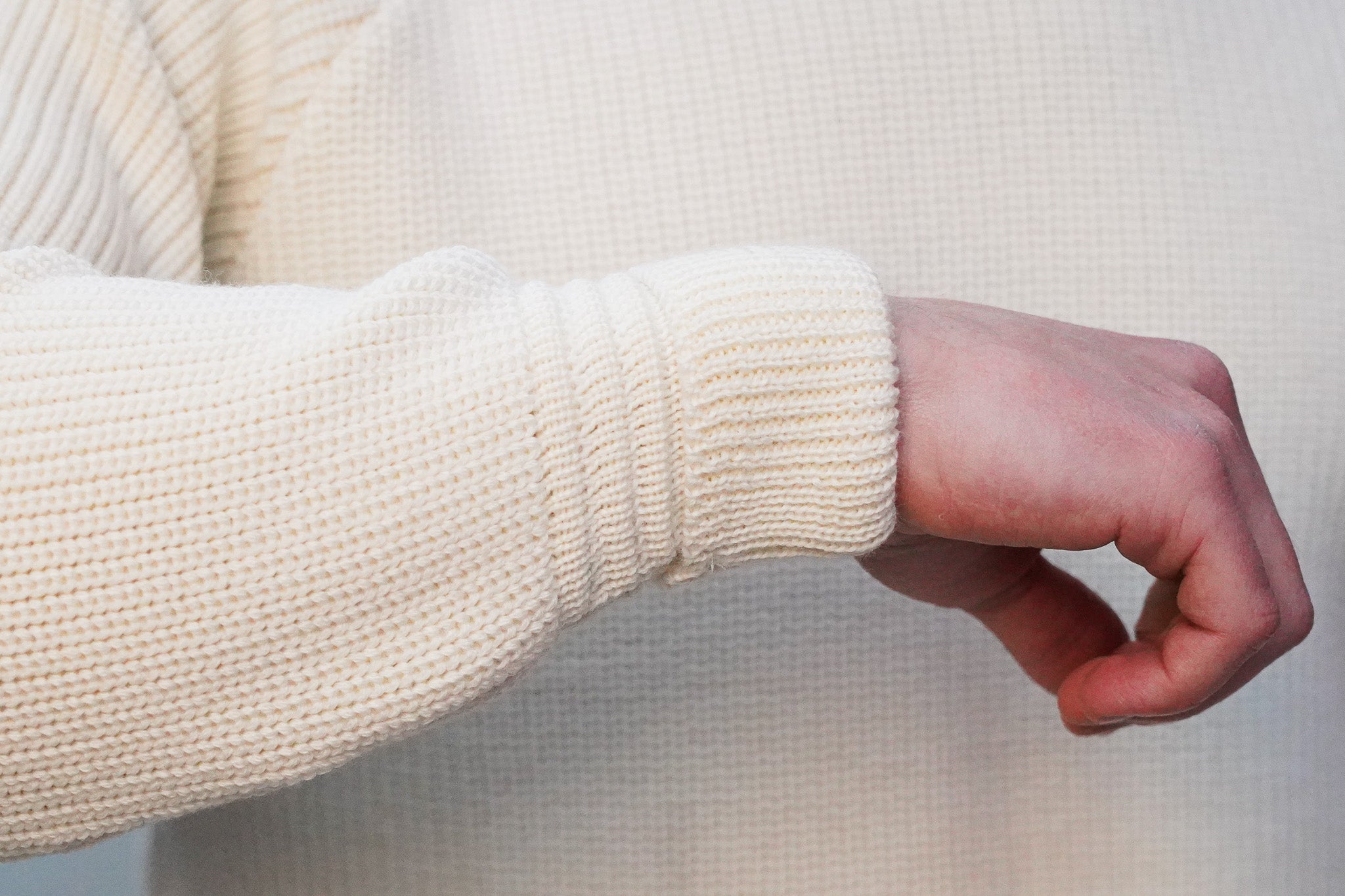 Heimat Textil Raglan Pullover Sweater - Seashell