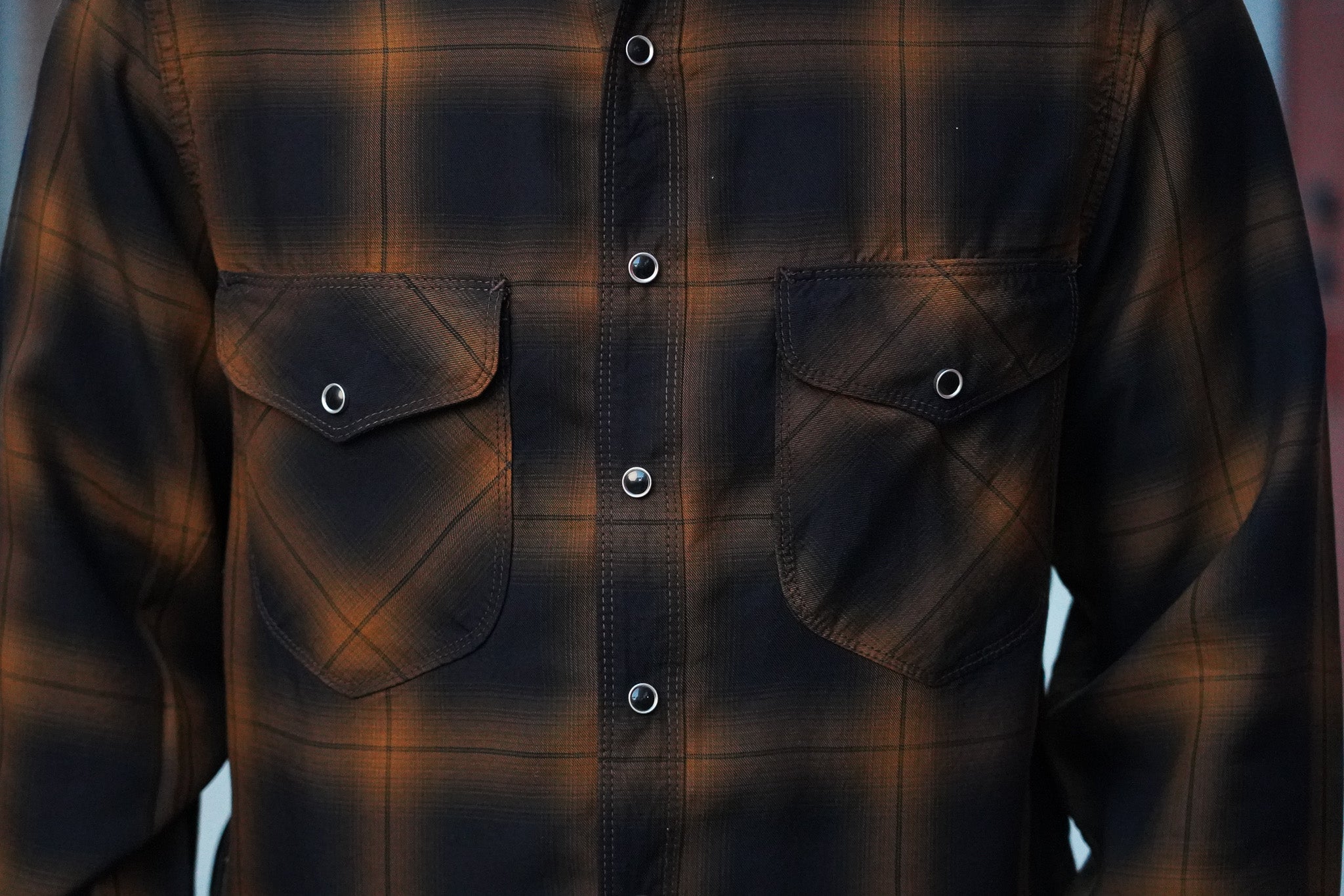 Freenote Cloth Bodie Shirt - Walnut Plaid