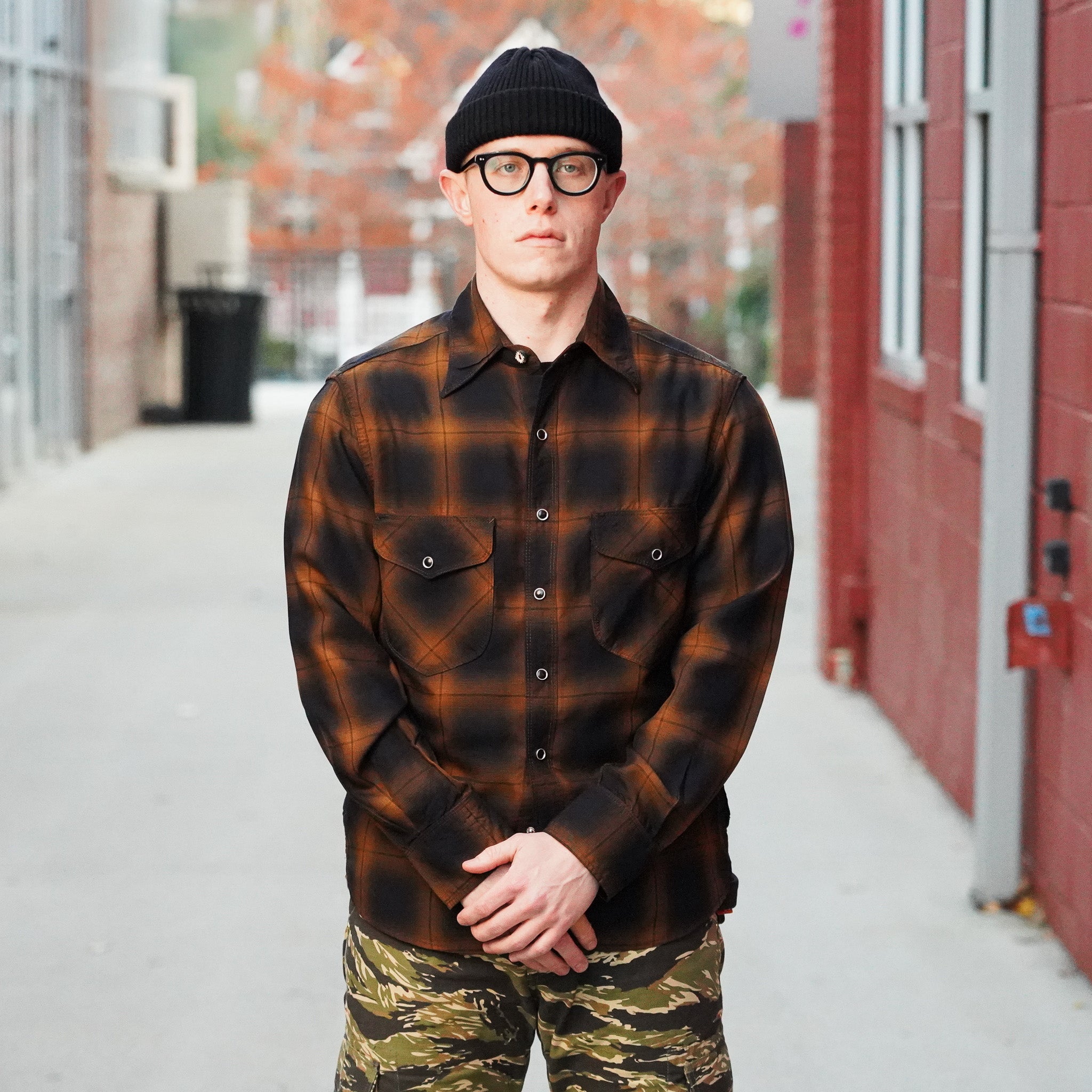 Freenote Cloth Bodie Shirt - Walnut Plaid – Guilty Party