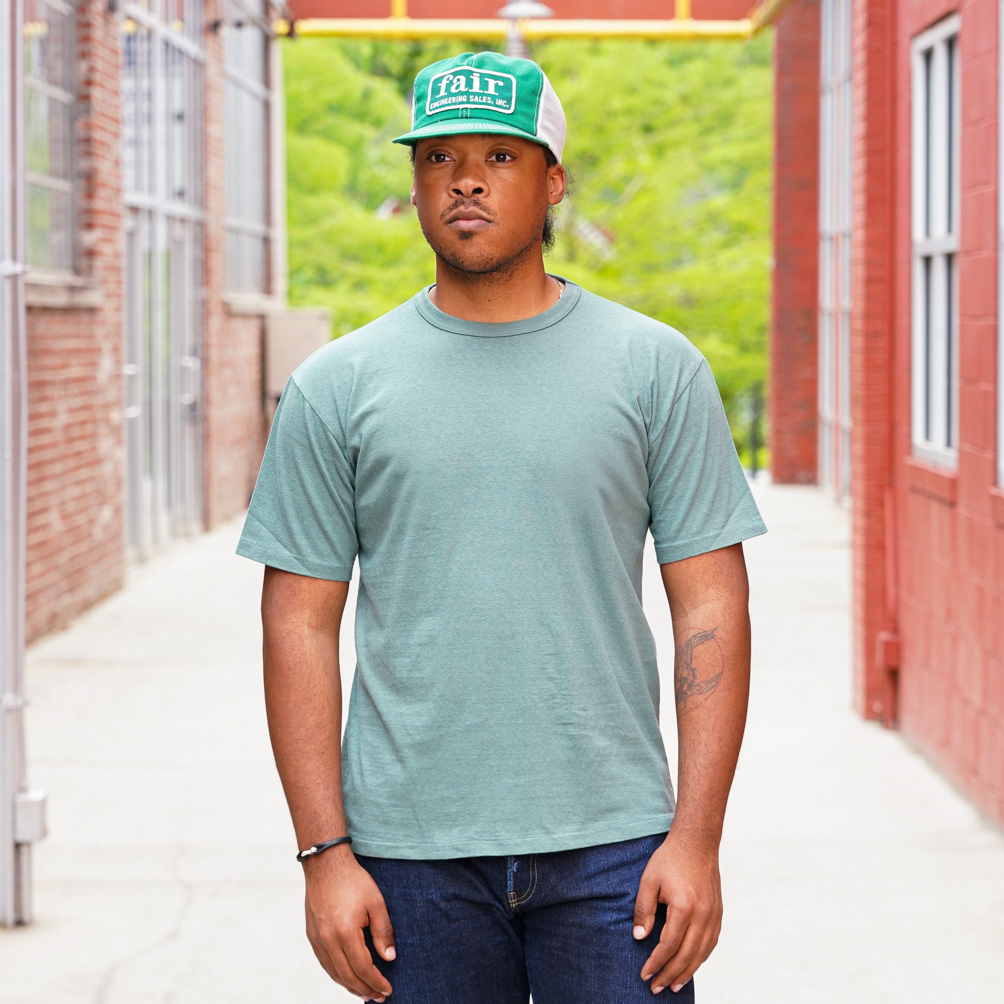 Sunray Sportswear Haleiwa Tee - Sagebrush Green