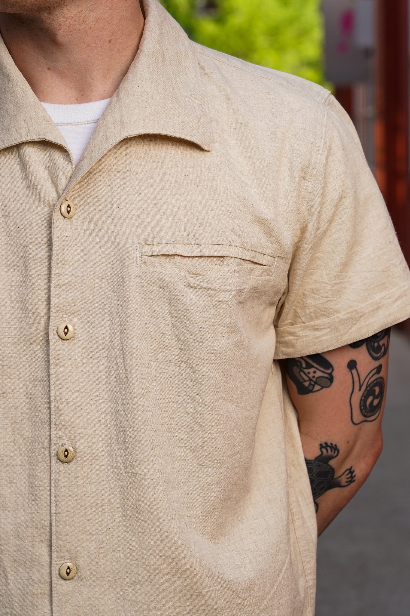 Freenote Cloth Cayucos Shirt - Sand