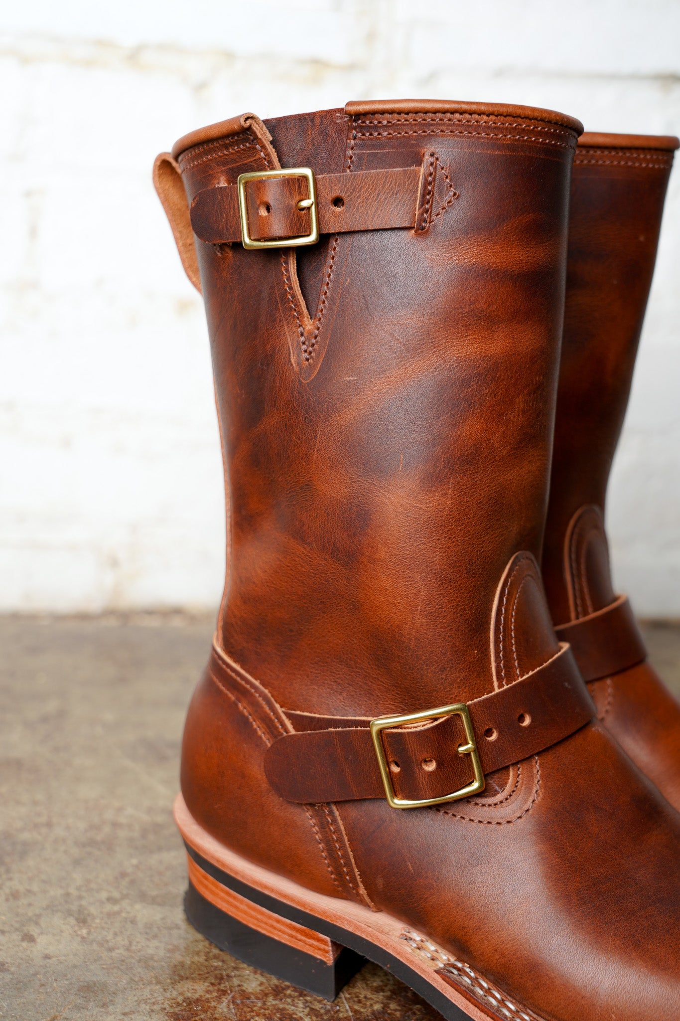 Nicks Brakeman Boot - Italian Brown Cypress – Guilty Party