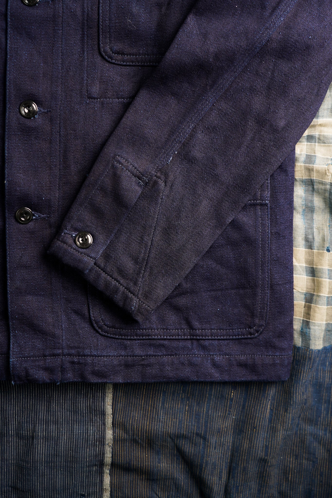 UES Tricotine Euro Jacket - Indigo
