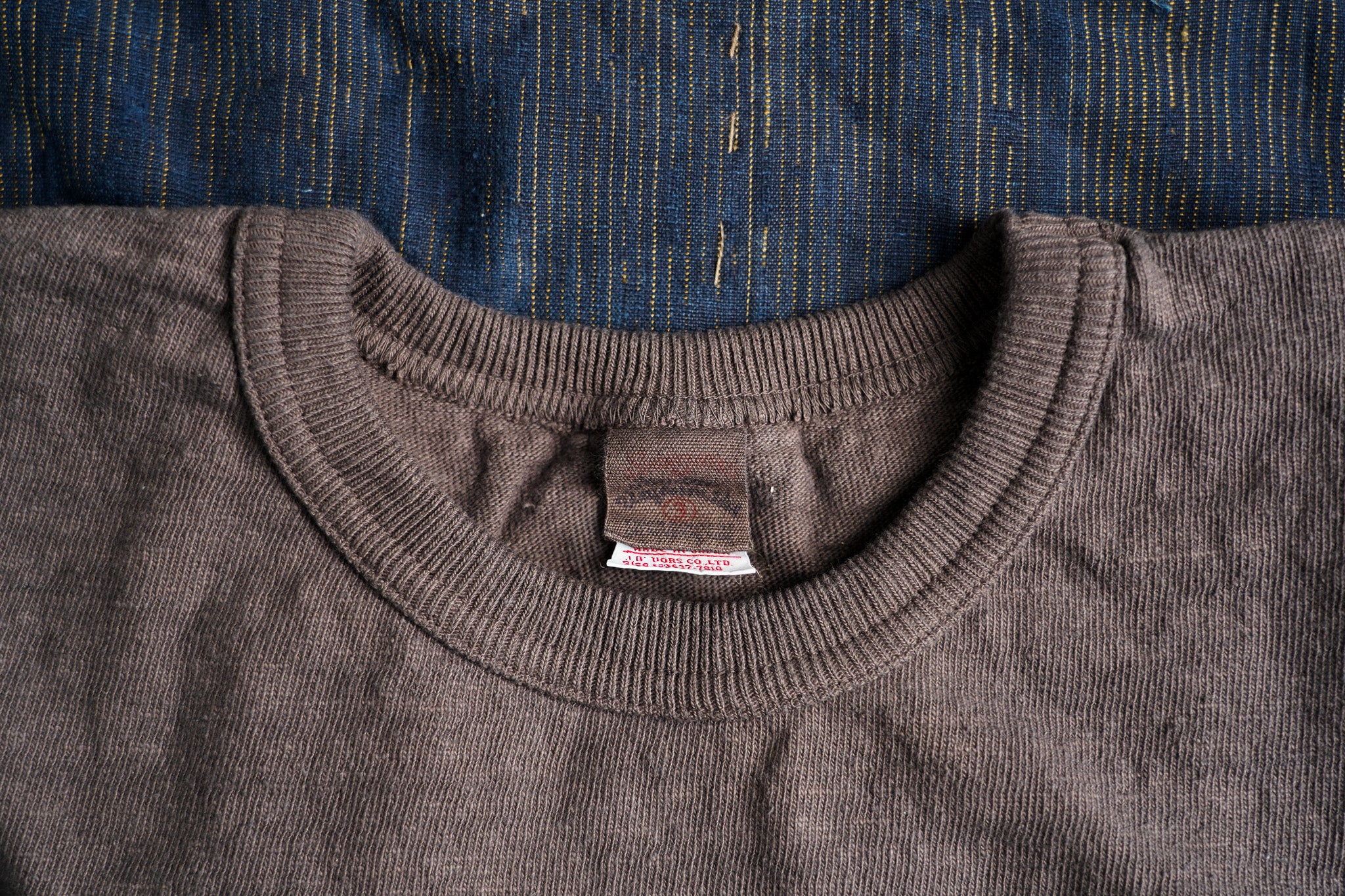 UES No. 8 Slub Nep Short Sleeve Tee - Steel Gray