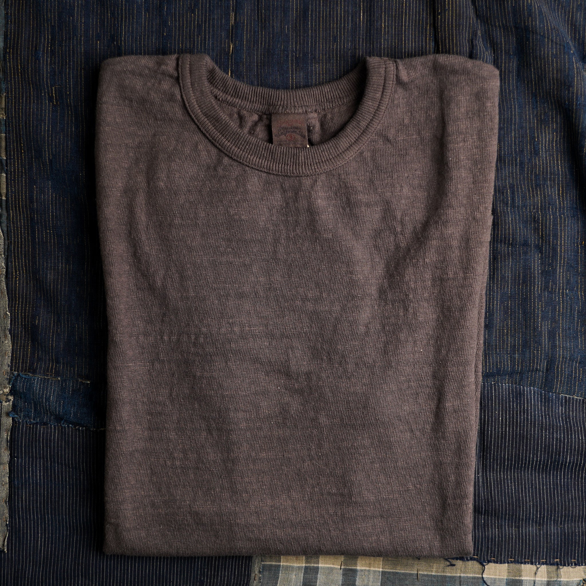 UES No. 8 Slub Nep Short Sleeve Tee - Steel Gray