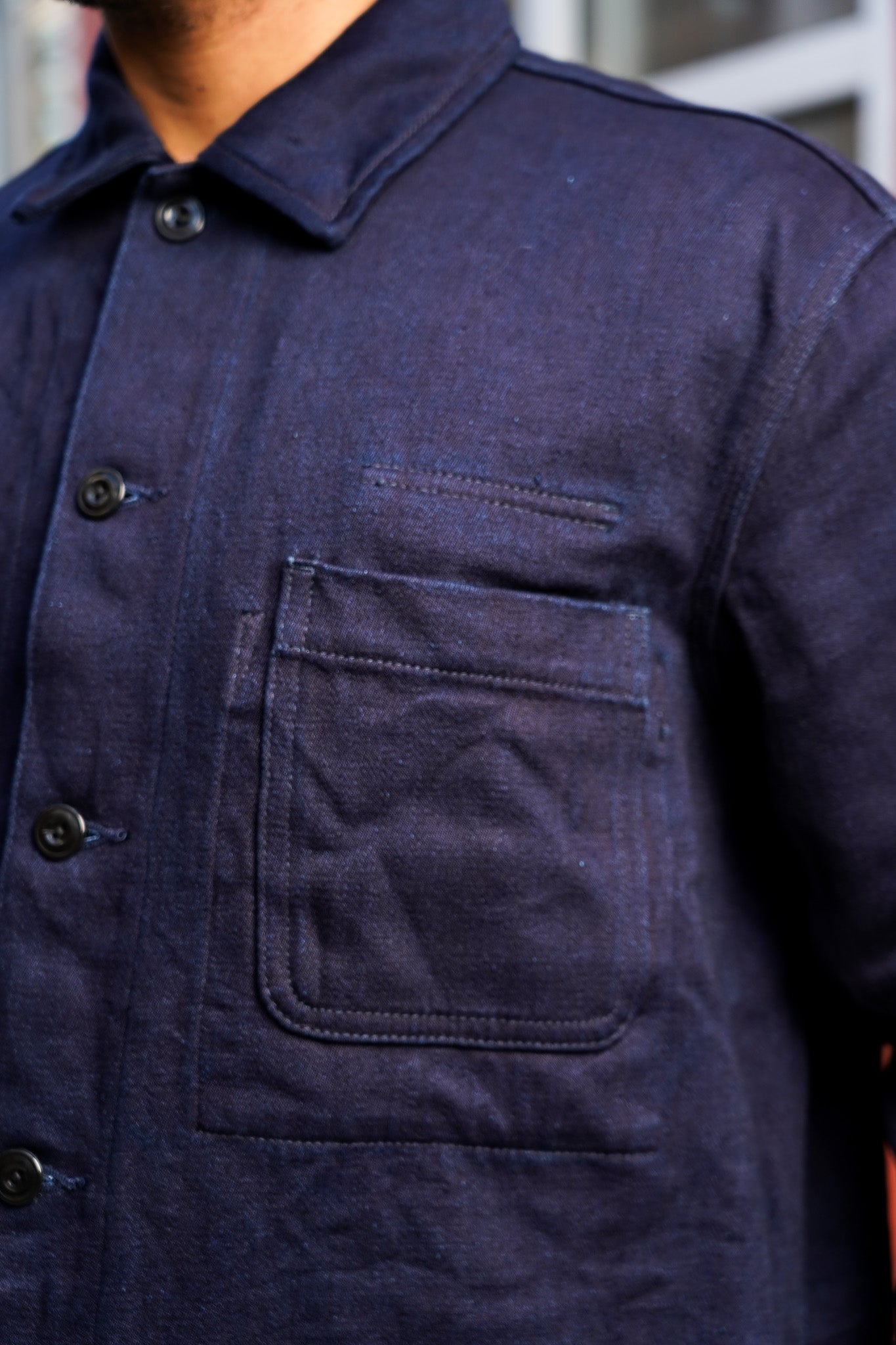 UES Tricotine Euro Jacket - Indigo