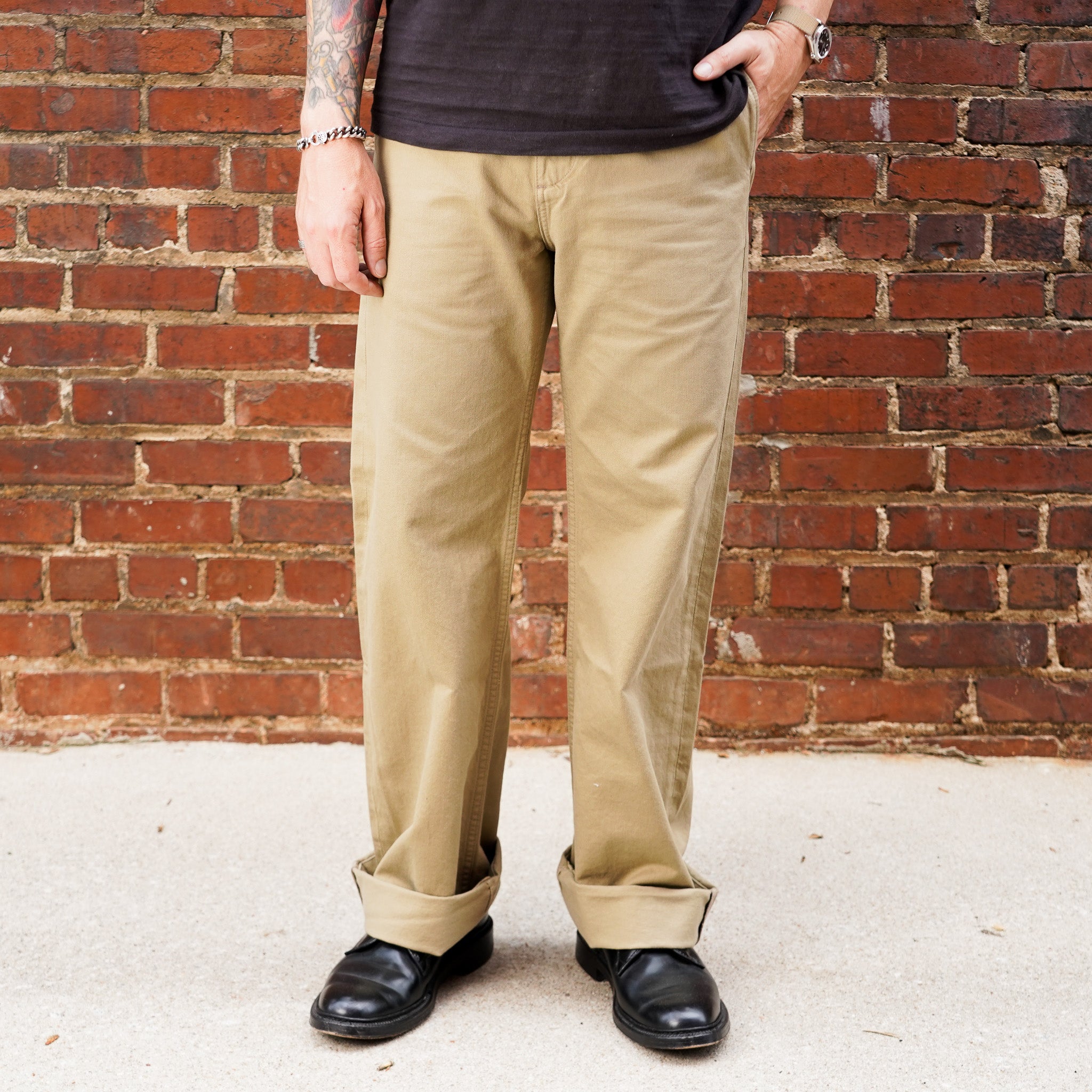 Freenote Cloth 9oz Shifter Pant - Tan Twill