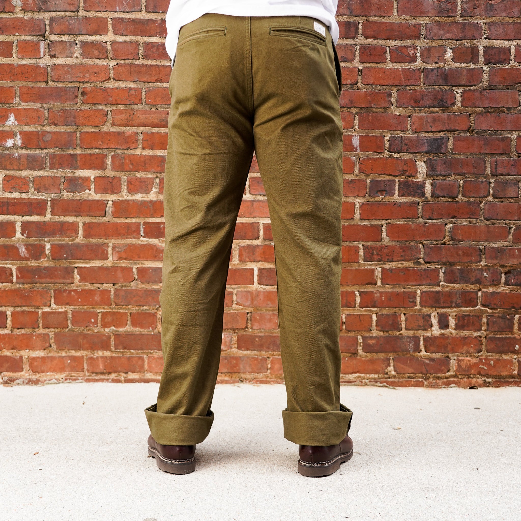 Freenote Cloth 9oz Shifter Pant - Olive Twill