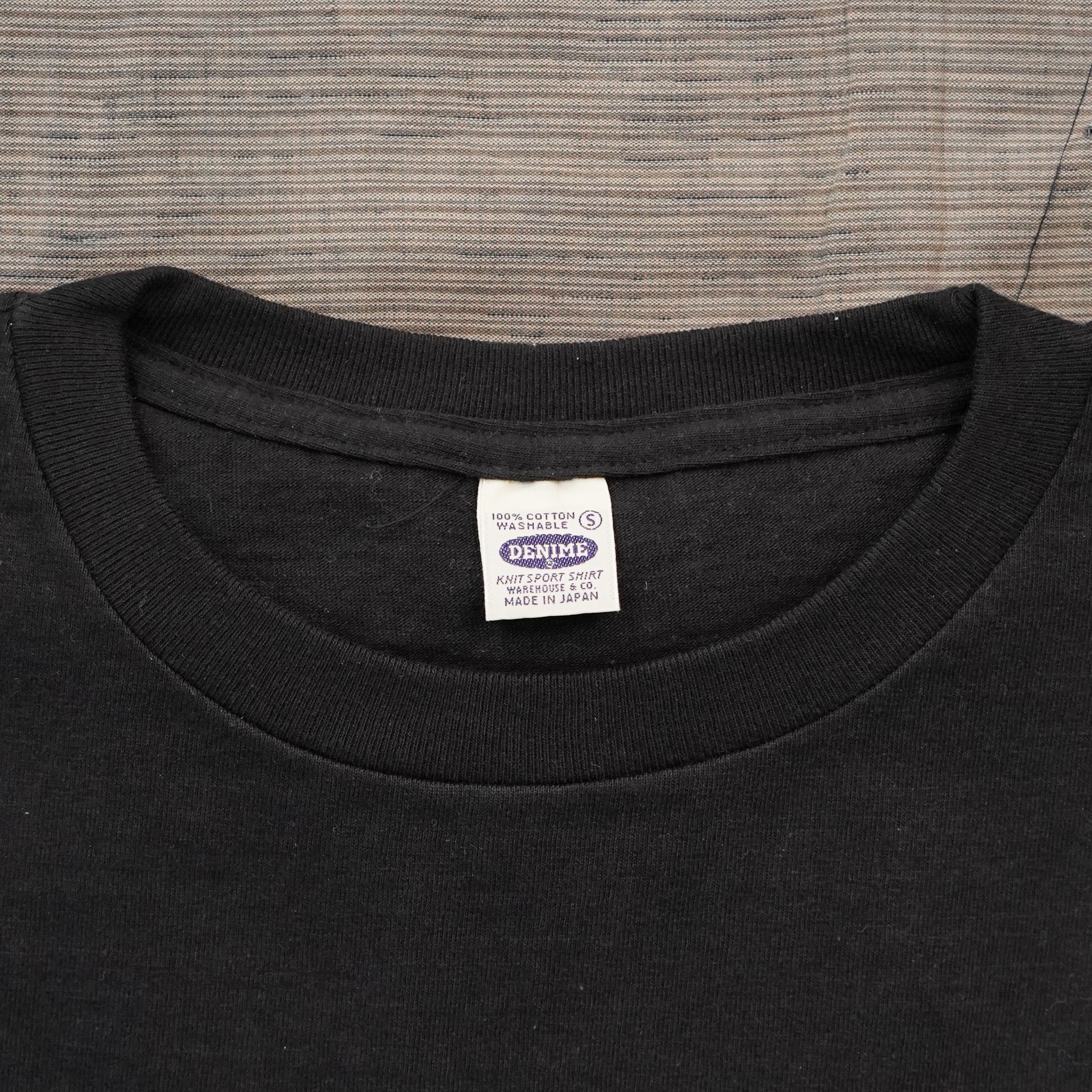 Denime Lot 273 Pocket Tee - Black