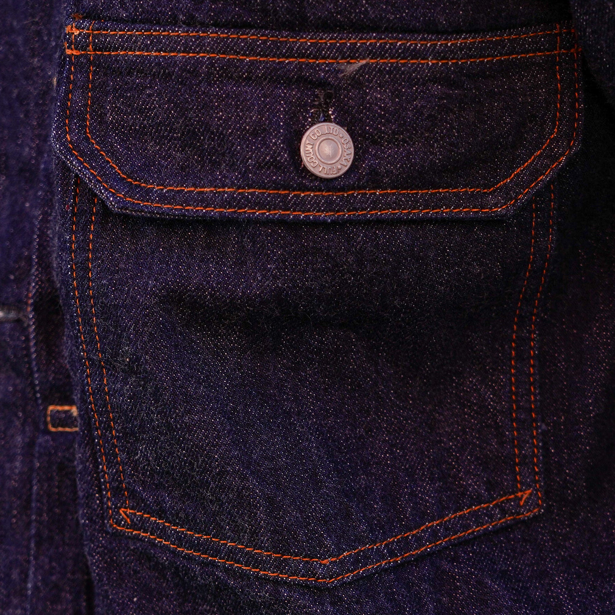 Fullcount 2102SS Type 2 Denim Jacket - 11.5oz Super Smooth Denim