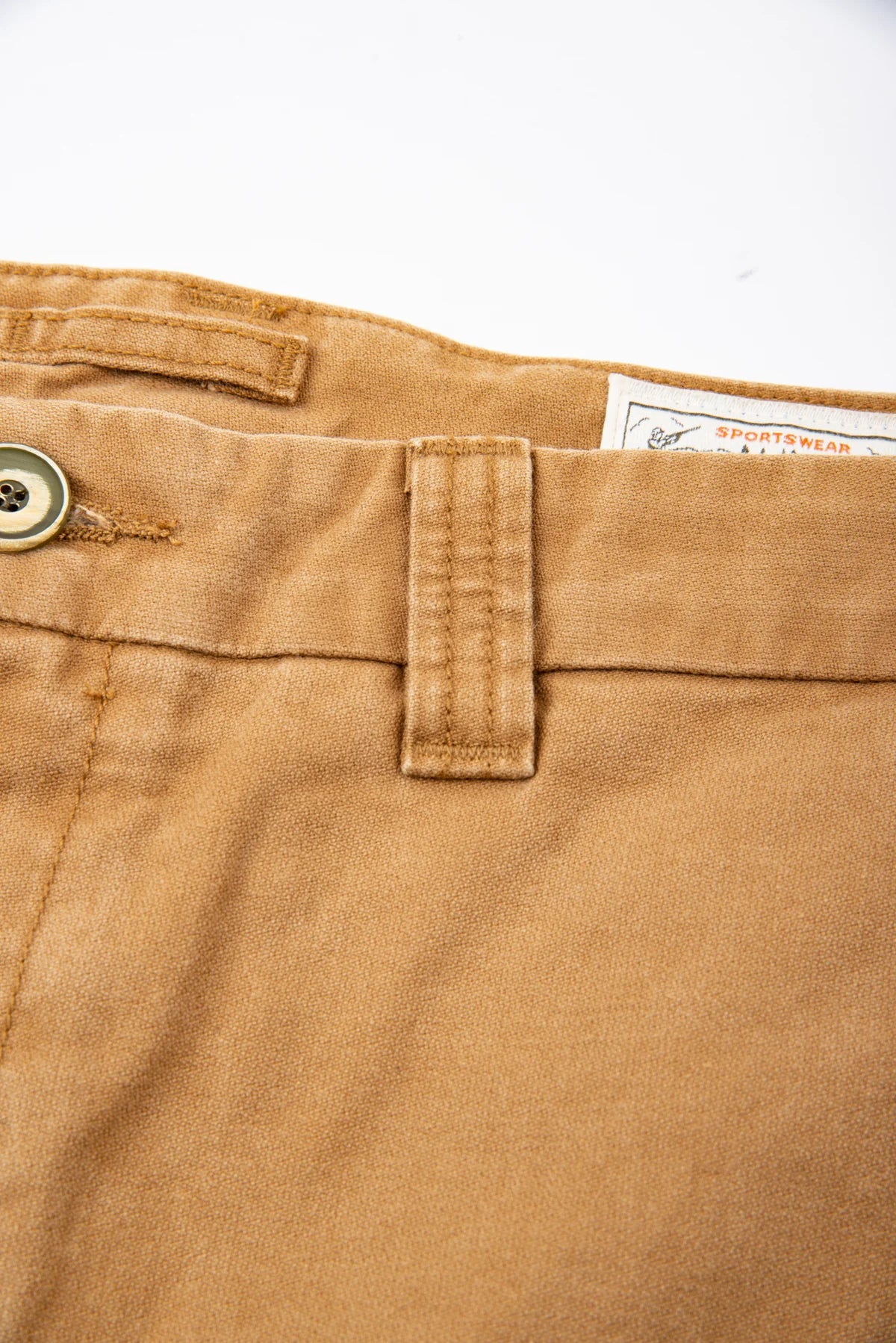 Freenote Cloth Deck Pant Straight Fit - Khaki