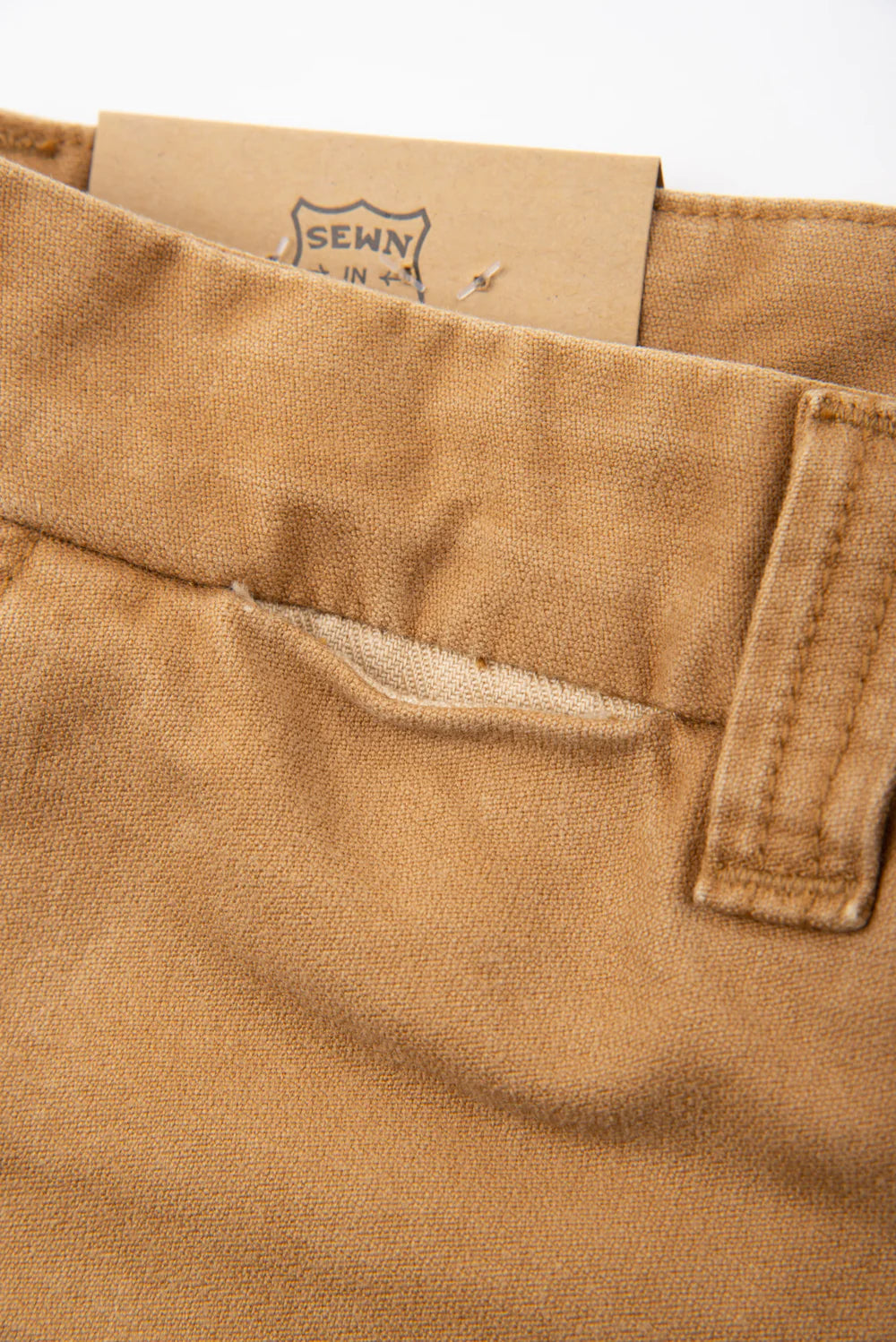 Freenote Cloth Deck Pant Straight Fit - Khaki
